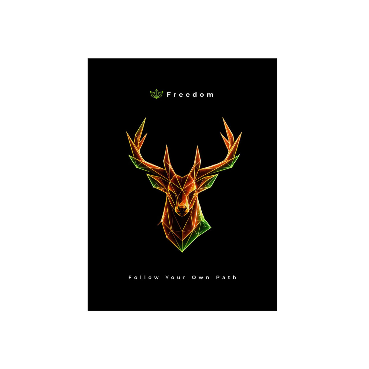 Freedom - Follow Your Own Path Aluminum Composite Panel | Freedom, Follow Your Own Path
