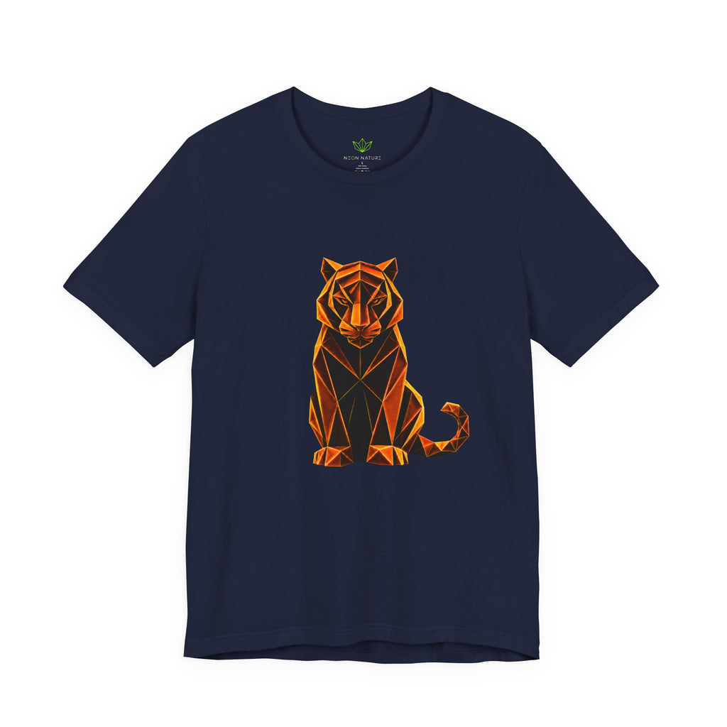 Origamy Tiger T-Shirt. Inner Power Instinct Tee