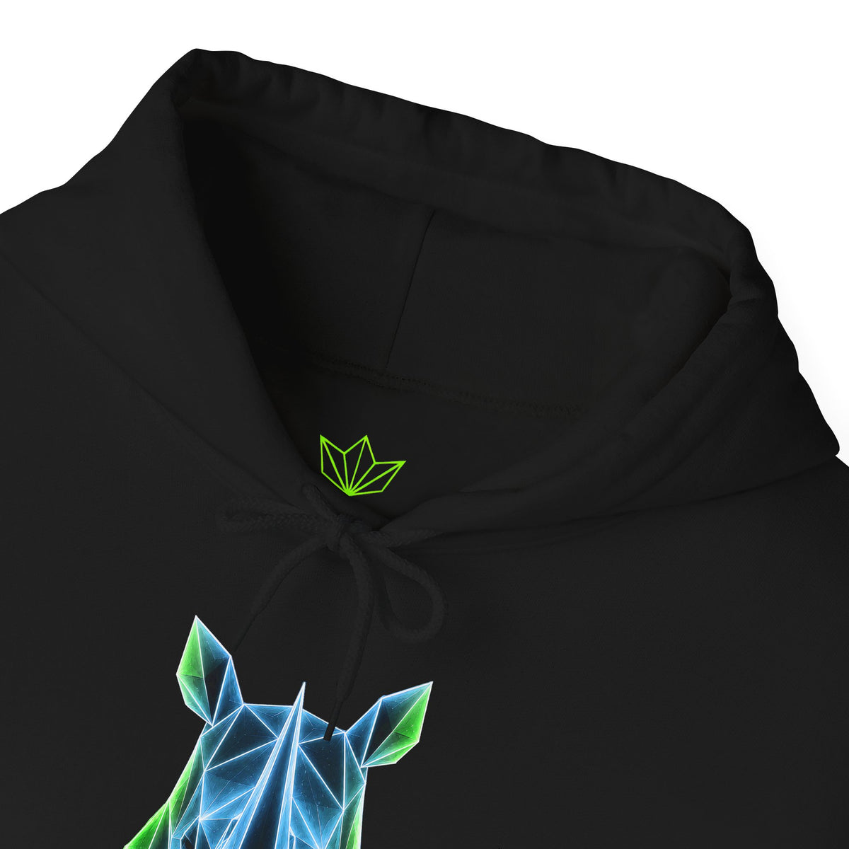 Origami Rhino Hoodie | Resilience Instinct Sweatshirt