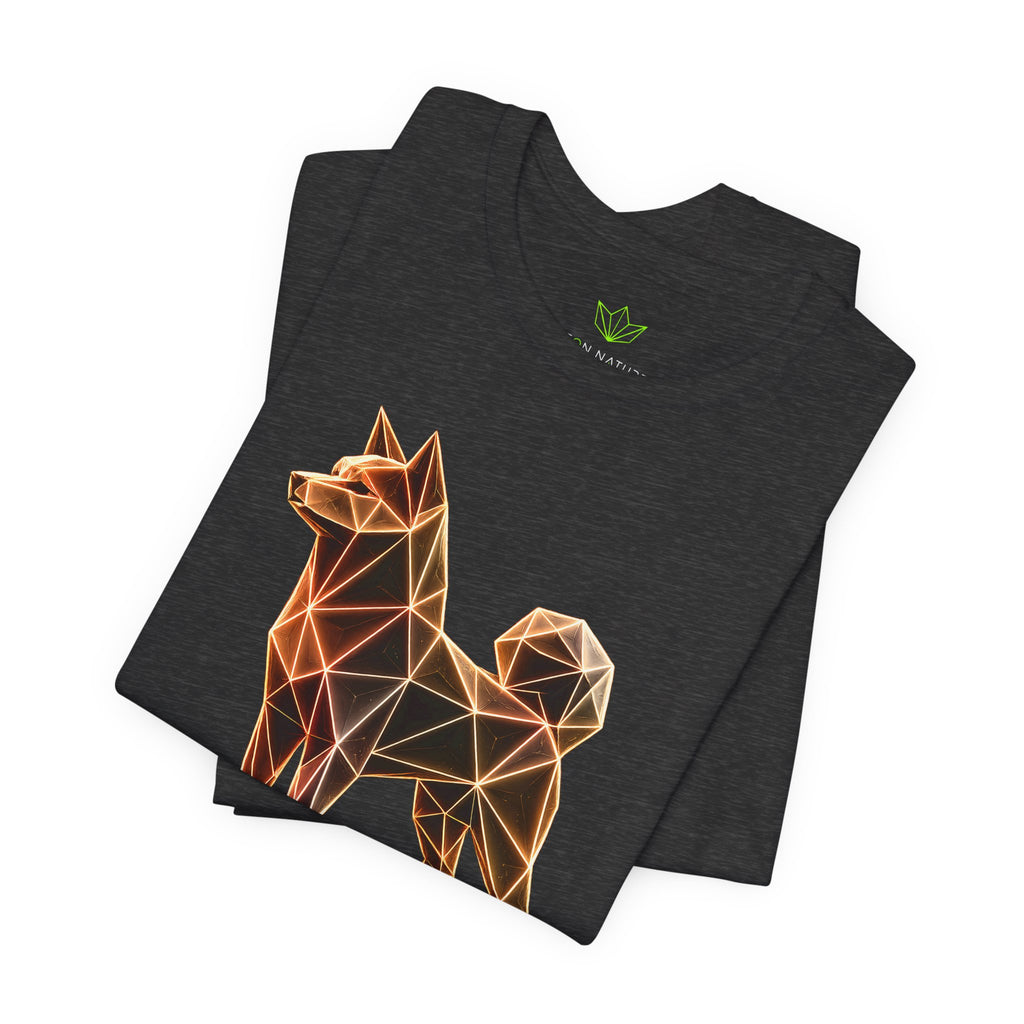Origami Dog T-Shirt. Loyalty Instinct Tee