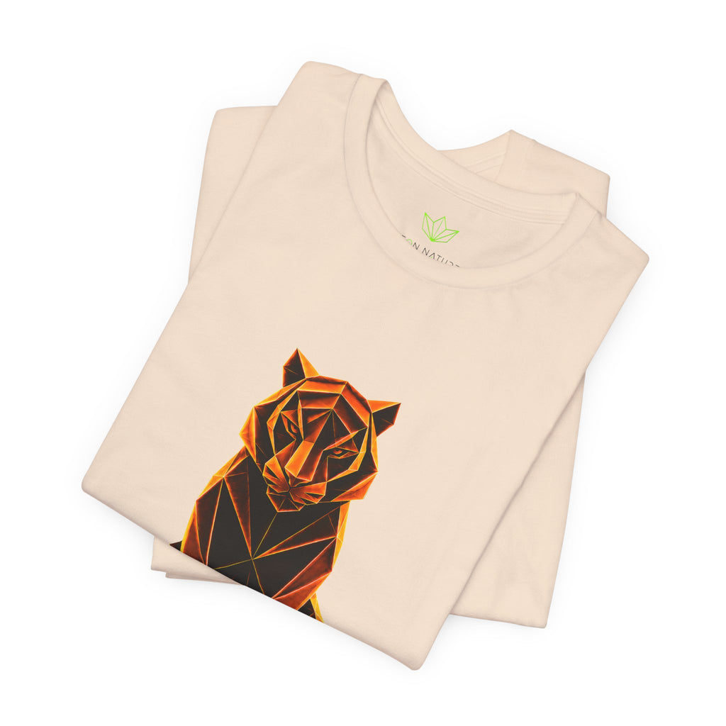 Origamy Tiger T-Shirt. Inner Power Instinct Tee