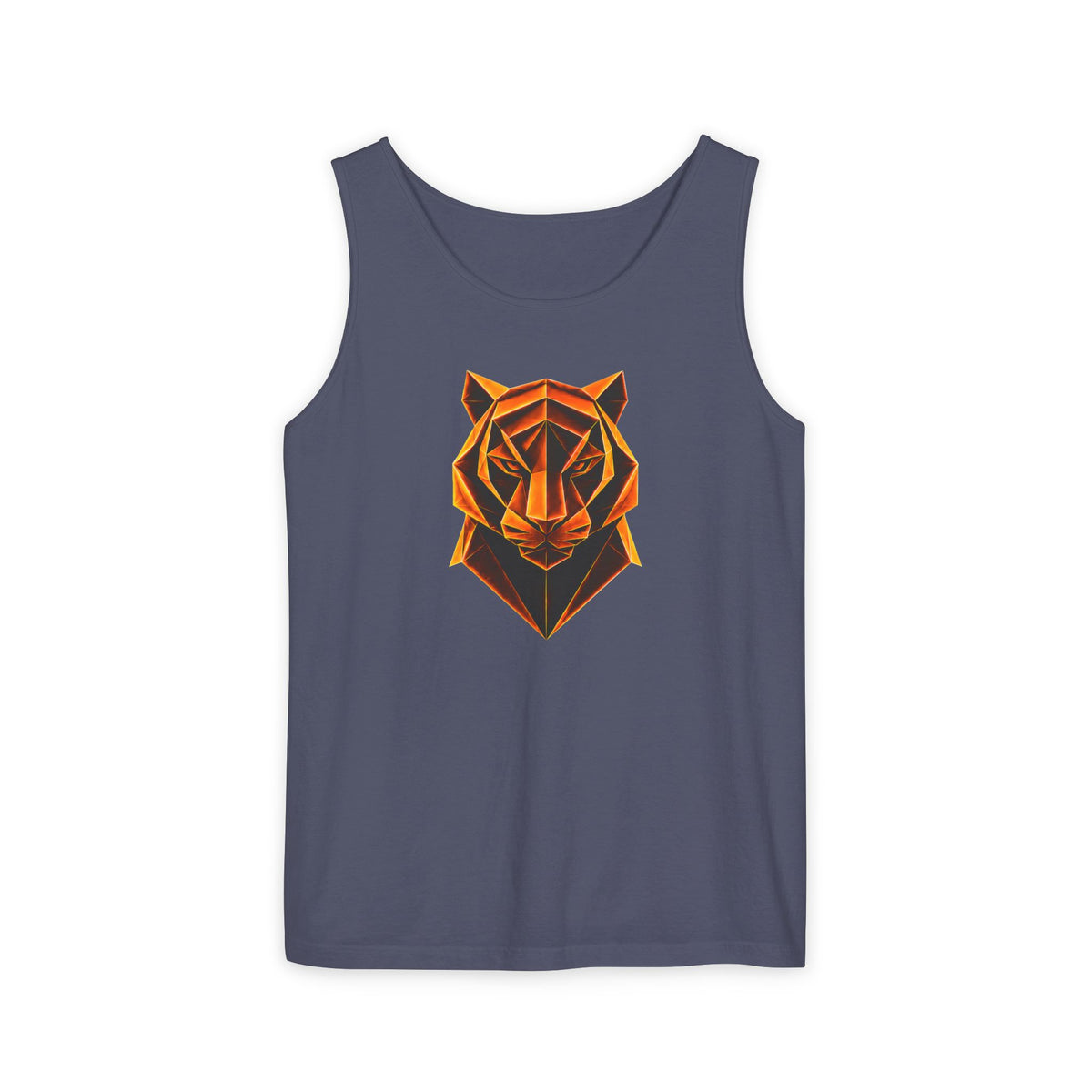 Origami Tiger Head Tank Top. Inner Power Instinct Tank Top