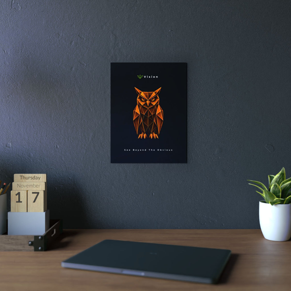Vision - See Beyond The Obvious Aluminum Composite Panel | Wall Art