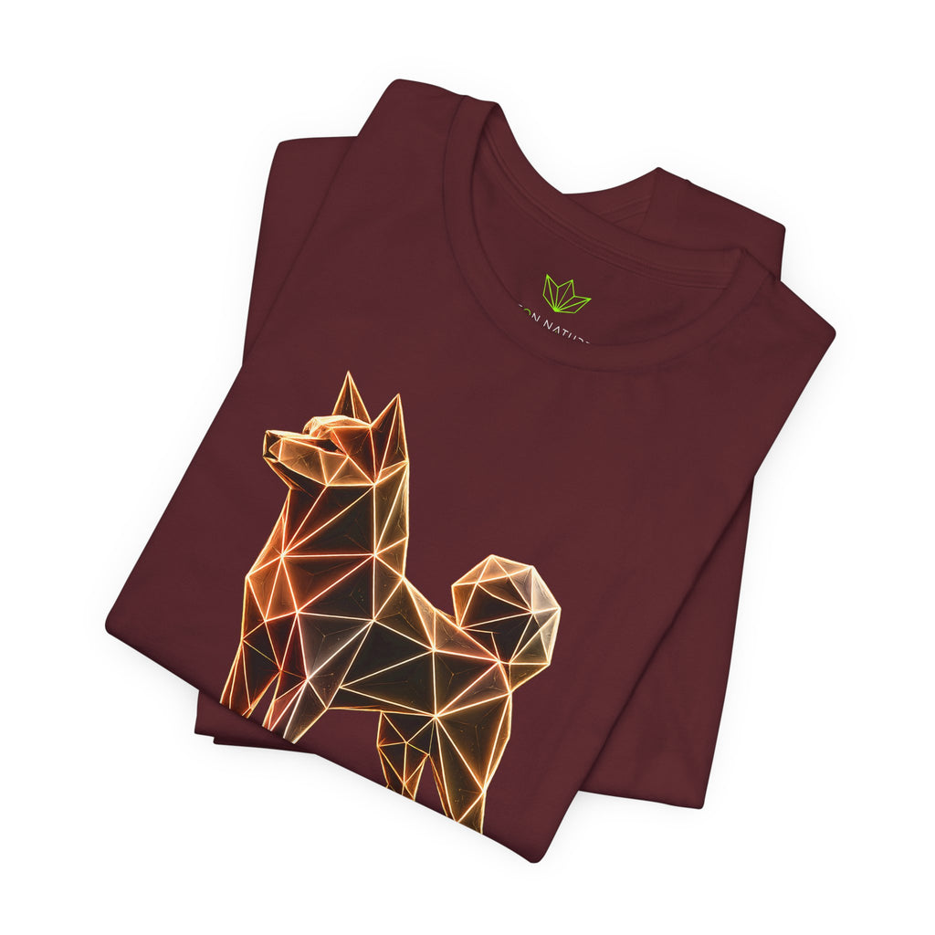 Origami Dog T-Shirt. Loyalty Instinct Tee