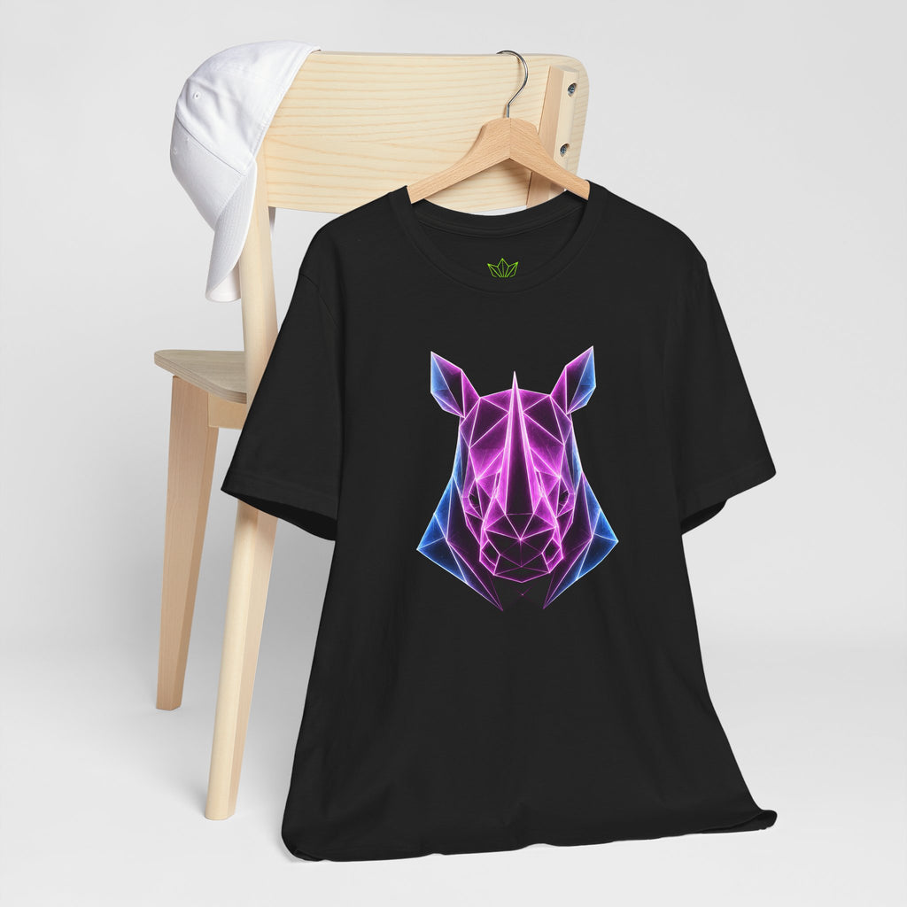 Origami Rhino T-Shirt | Resilience Instinct Tee