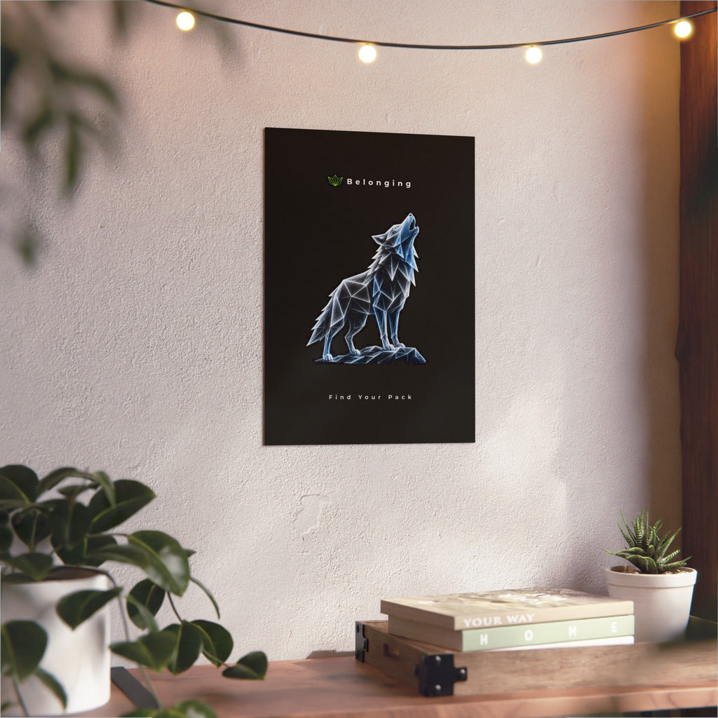 Belonging - Find Your Pack Aluminum Composite Panel | Find Your Pack wall art