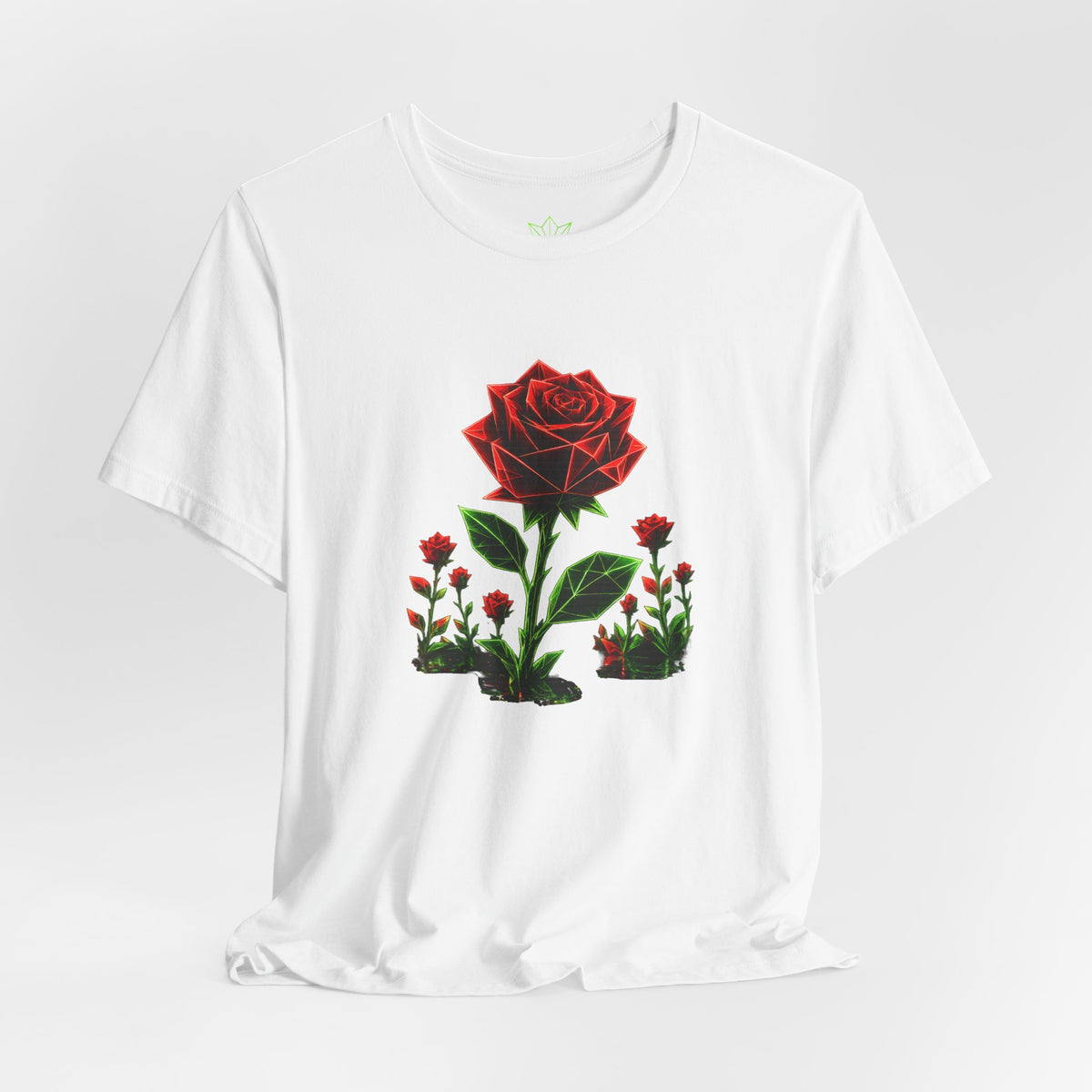 Origami Rose T-Shirt. Vulnerability Instinct Tee
