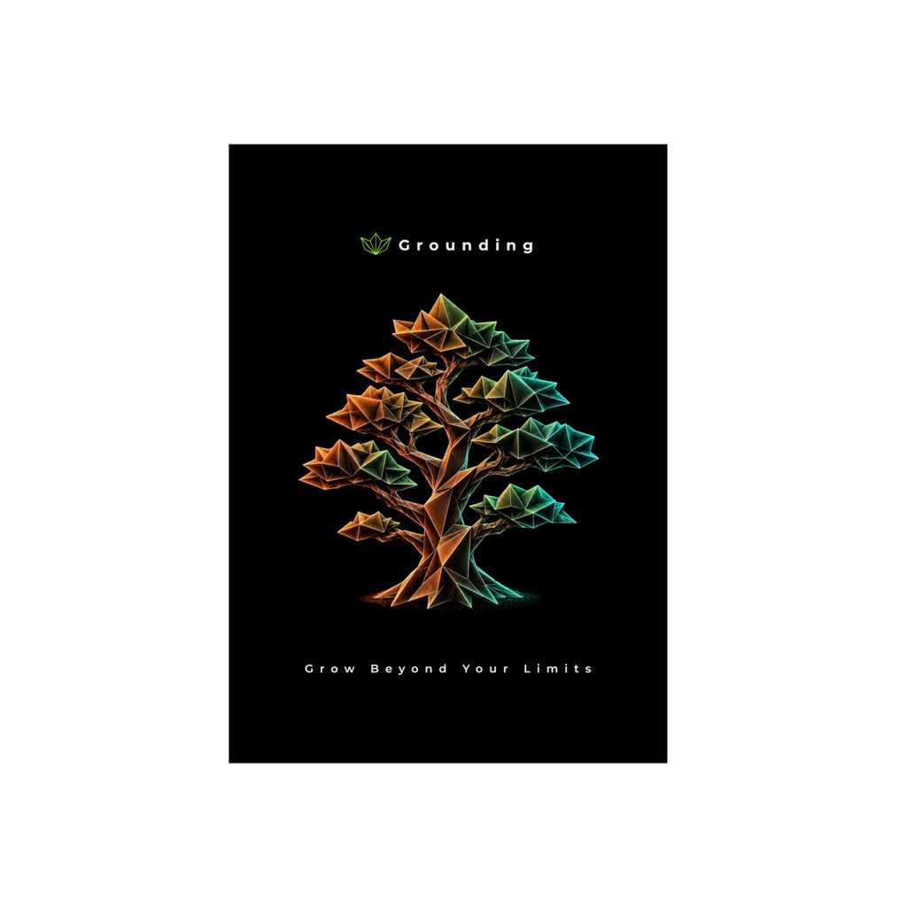 Grounding - Grow Beyond Your Limits Aluminum Composite Panel | Wall Art