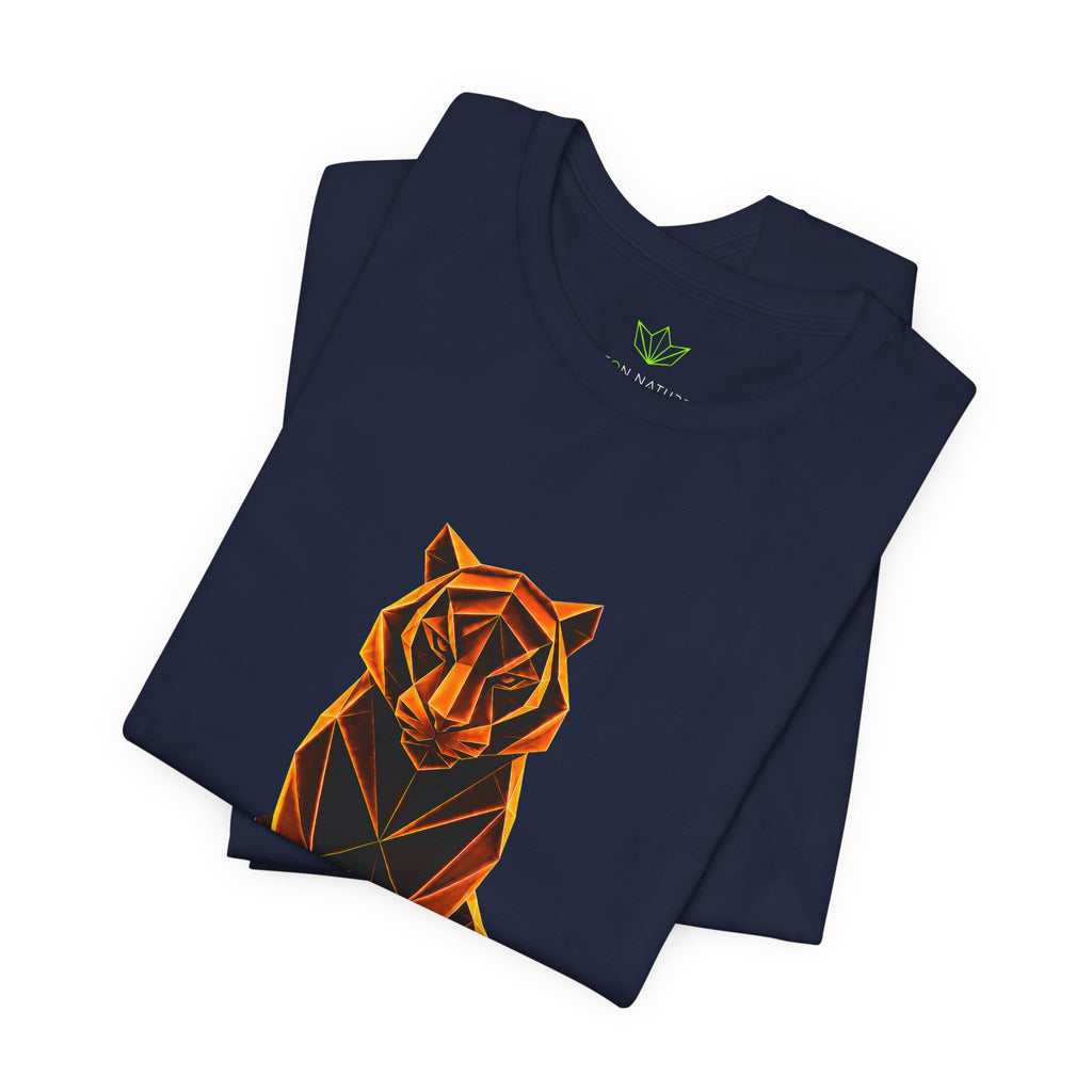 Origamy Tiger T-Shirt. Inner Power Instinct Tee