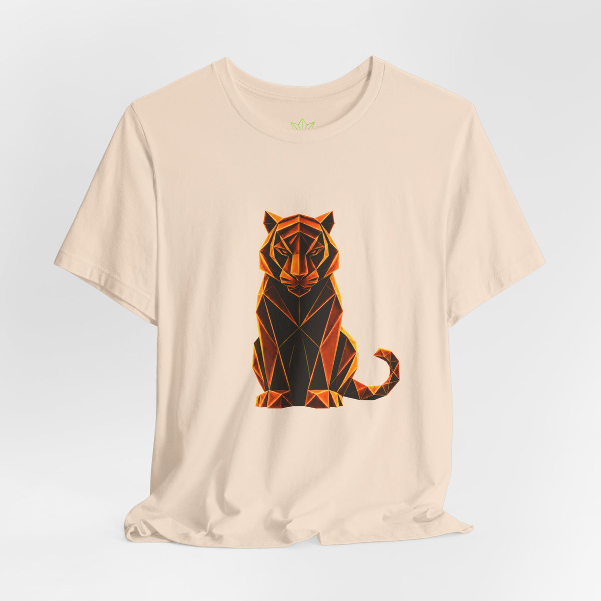 Origamy Tiger T-Shirt. Inner Power Instinct Tee