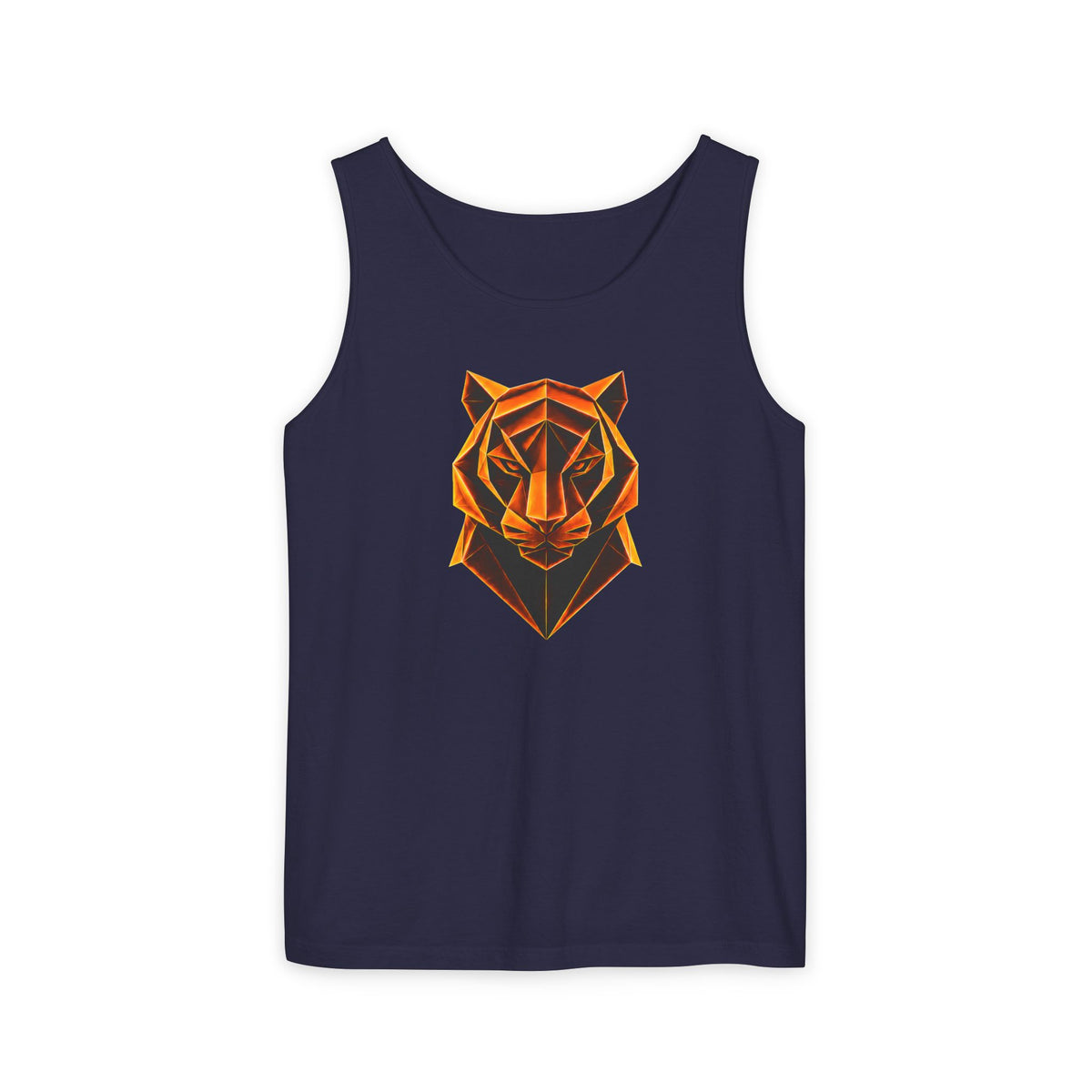 Origami Tiger Head Tank Top. Inner Power Instinct Tank Top