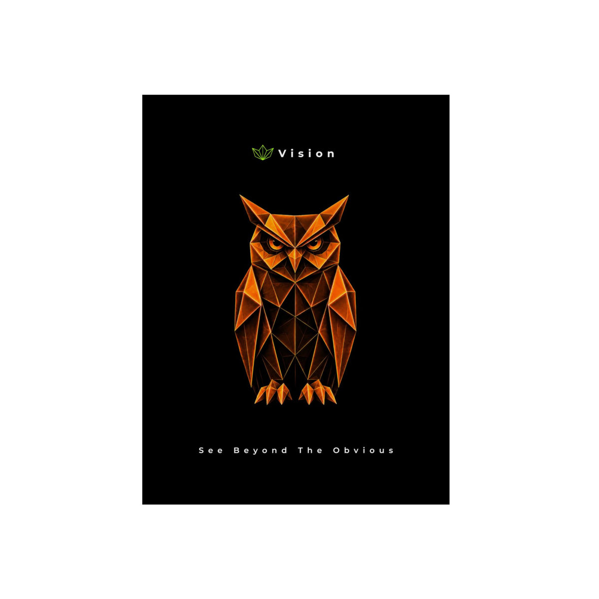 Vision - See Beyond The Obvious Aluminum Composite Panel | Wall Art