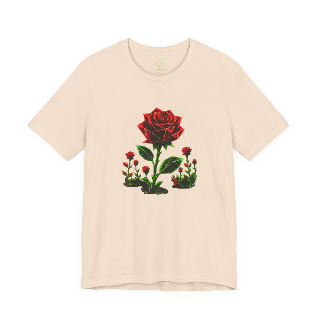 Origami Rose T-Shirt. Vulnerability Instinct Tee