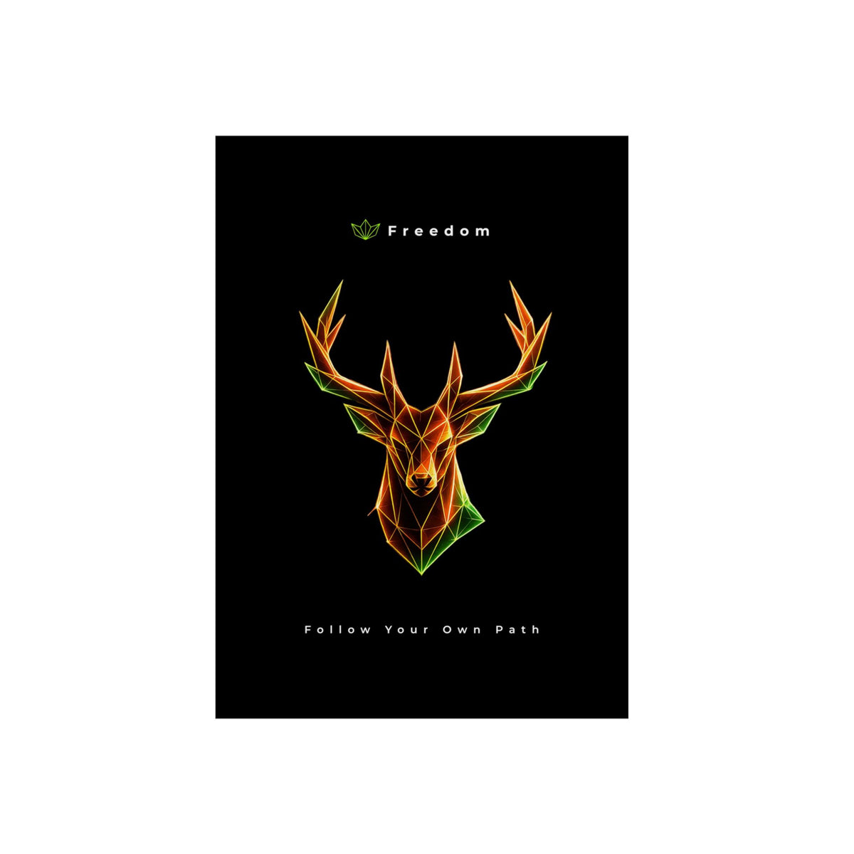 Freedom - Follow Your Own Path Aluminum Composite Panel | Freedom, Follow Your Own Path