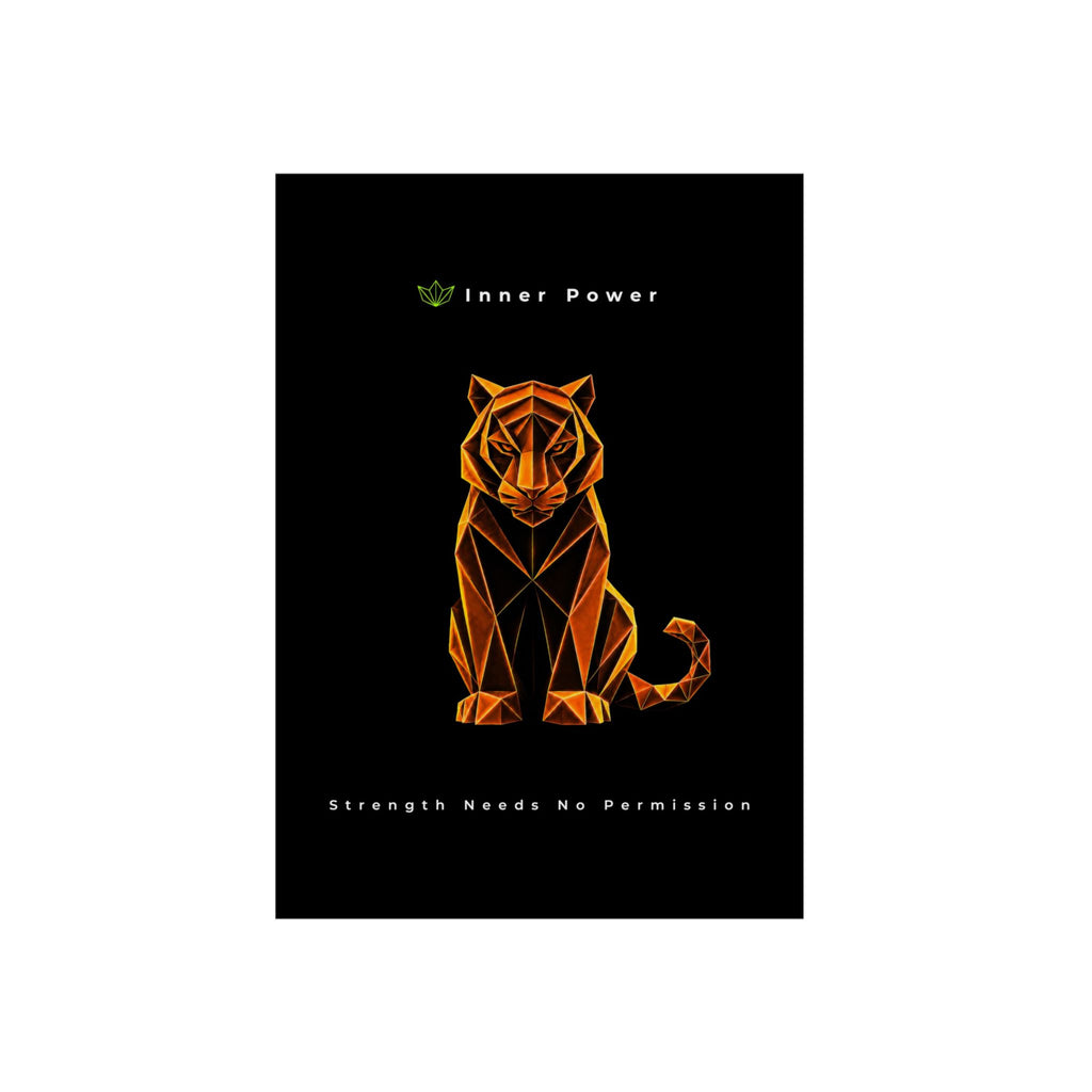 Inner Power - Strength Needs No Permission Art Aluminum Composite Panel | Inner Power Strength Wall Decor