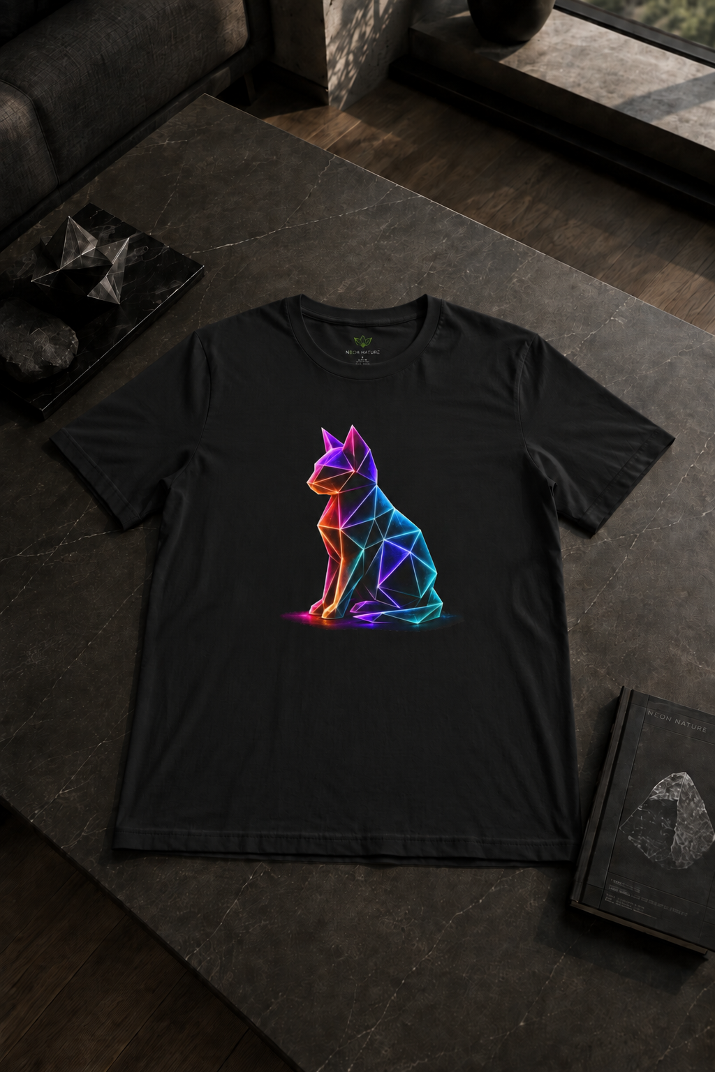 Origami Cat Shirt. Authenticity Instinct Tee