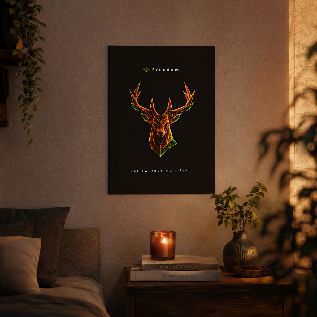 Freedom - Follow Your Own Path Aluminum Composite Panel | Freedom, Follow Your Own Path