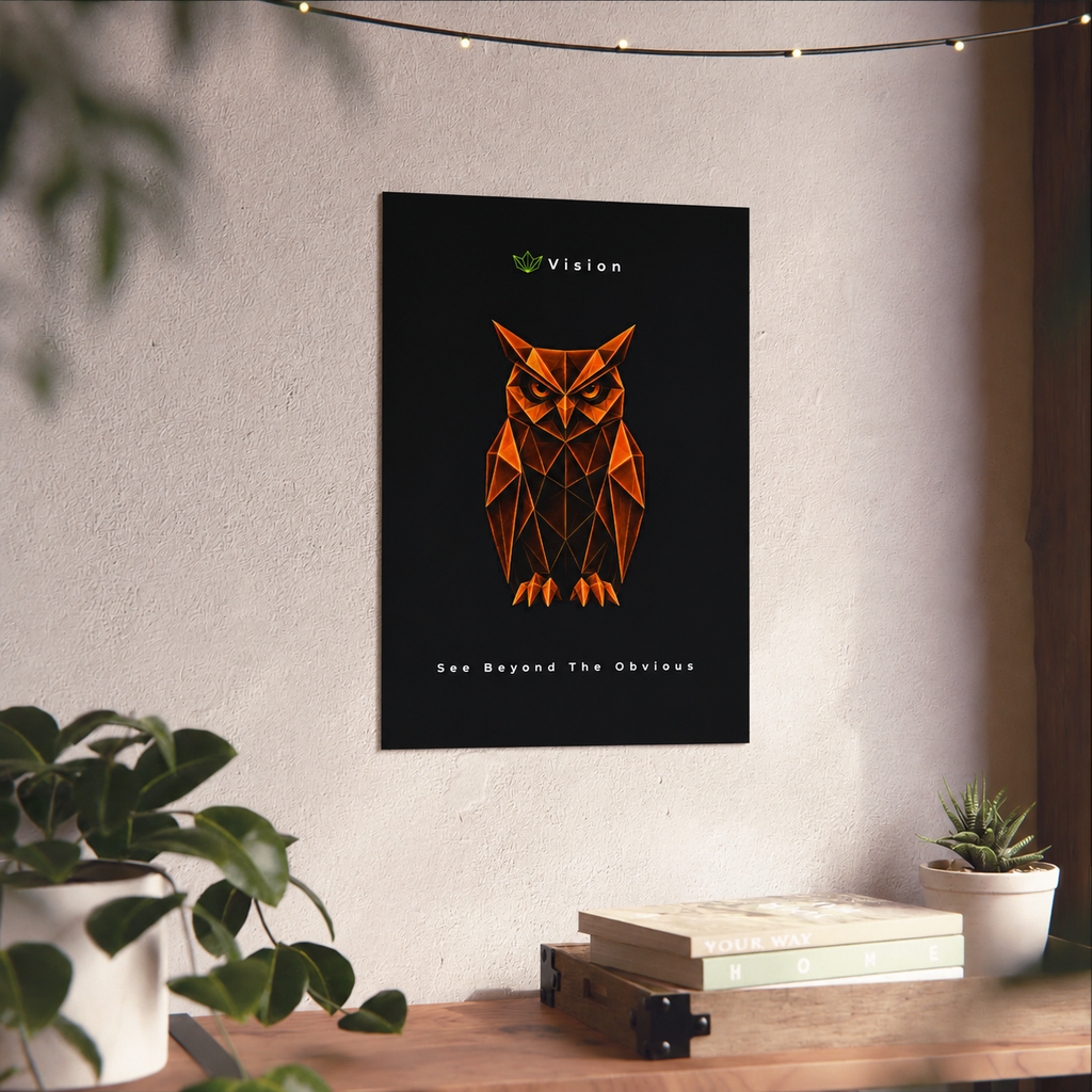 Vision - See Beyond The Obvious Aluminum Composite Panel | Wall Art