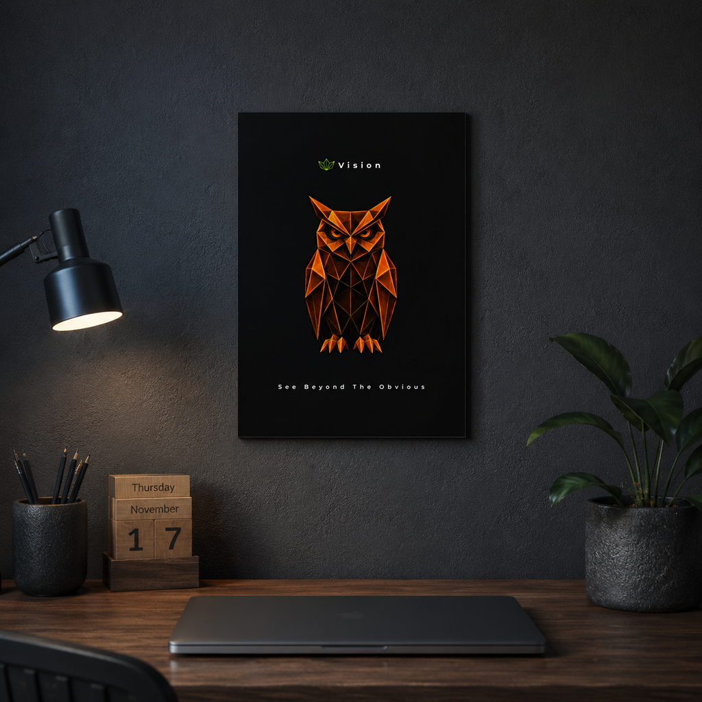 Vision - See Beyond The Obvious Aluminum Composite Panel | Wall Art