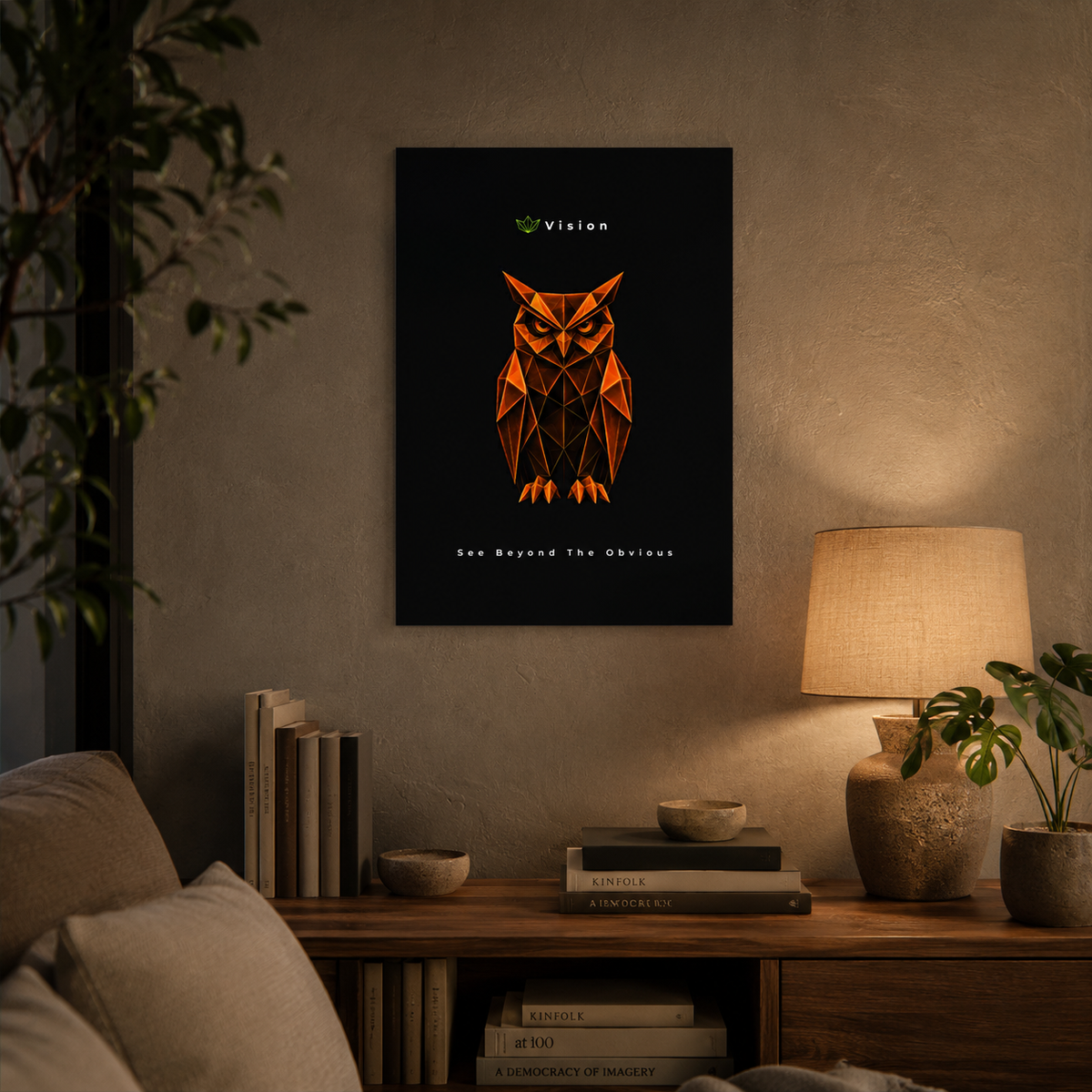 Vision - See Beyond The Obvious Aluminum Composite Panel | Wall Art