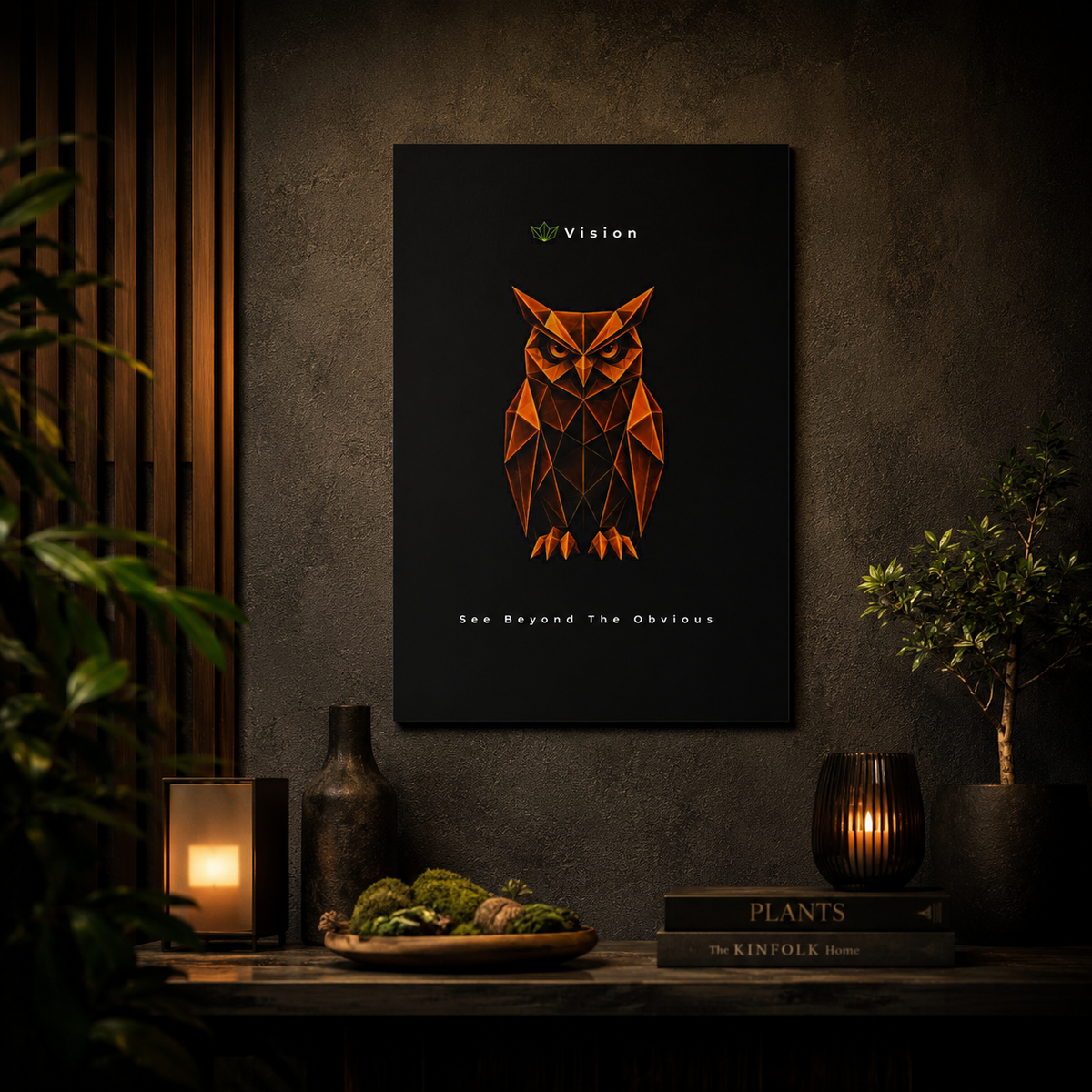 Vision - See Beyond The Obvious Aluminum Composite Panel | Wall Art