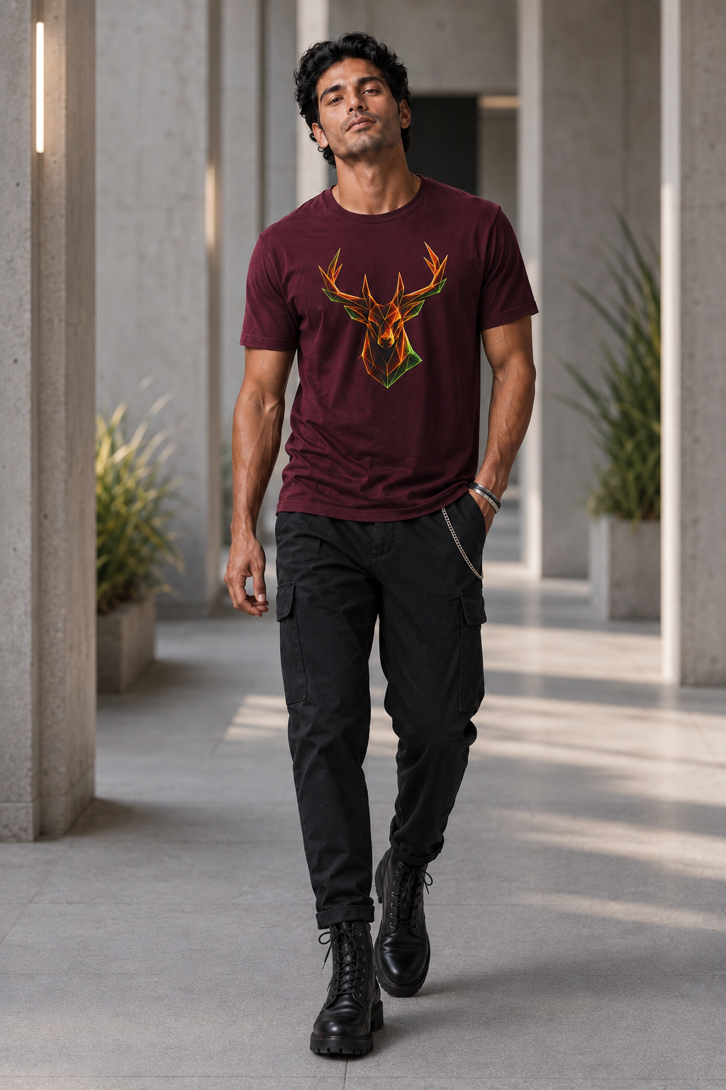 Origami Deer T-Shirt | Freedom Instinct Tee