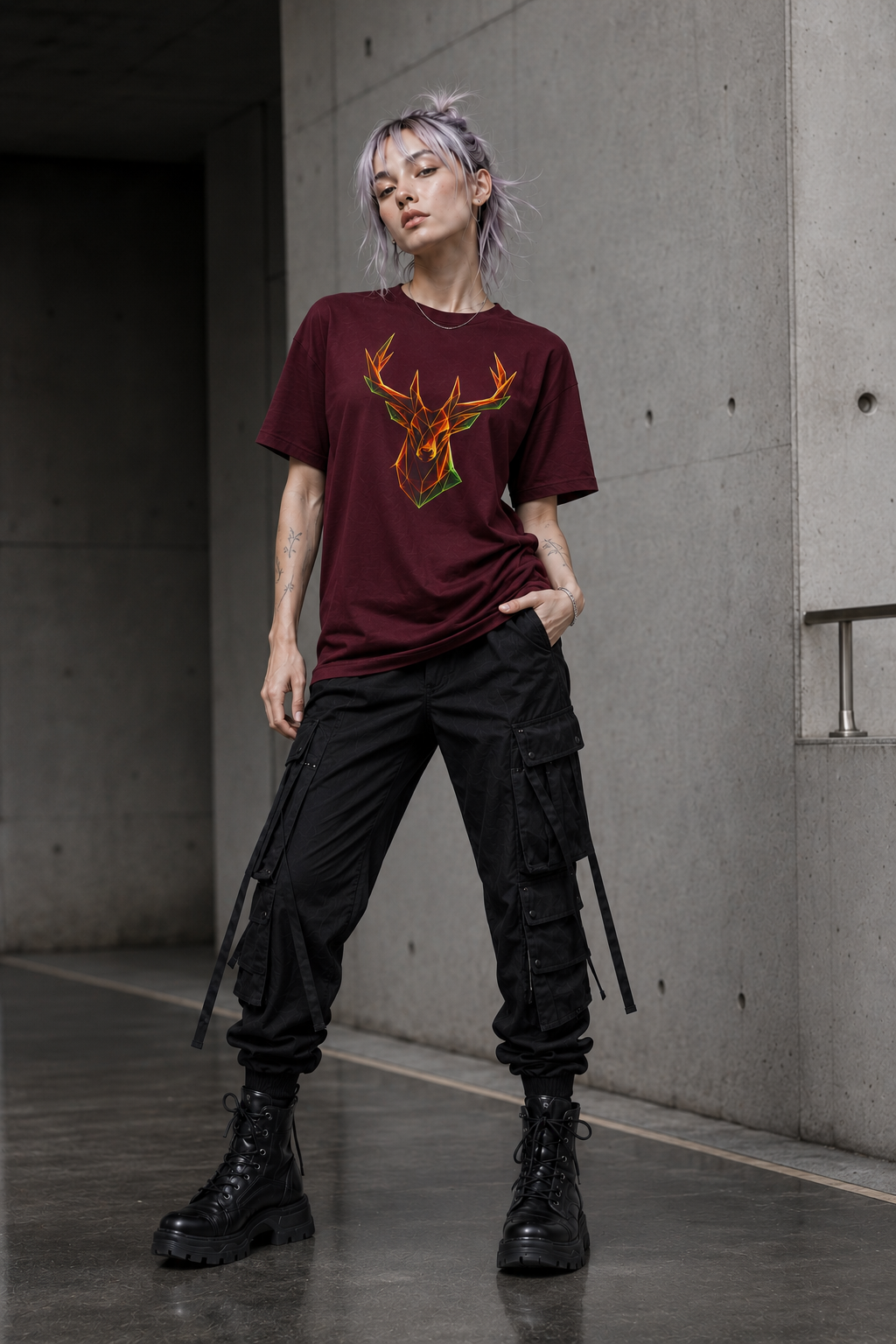 Origami Deer T-Shirt | Freedom Instinct Tee