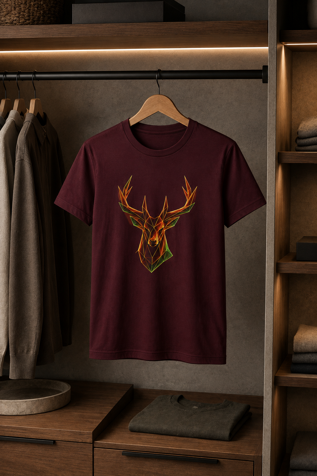 Origami Deer T-Shirt | Freedom Instinct Tee