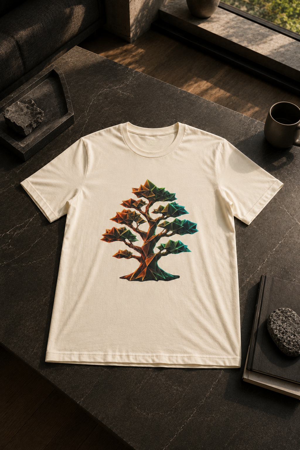Origami Tree T-Shirt.  Grounding Instinct Tee