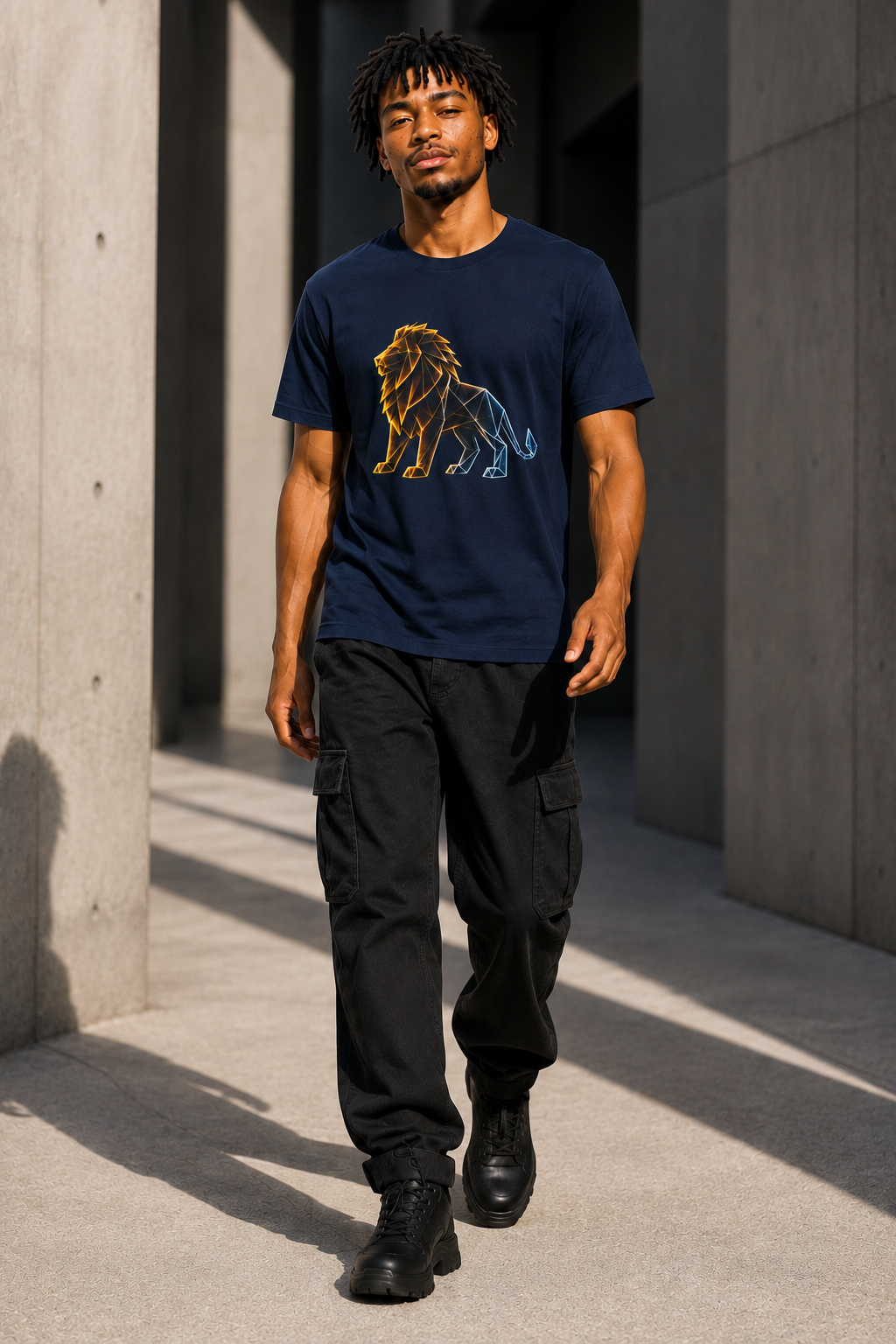 Origami Lion | Presence Instinct T-Shirt