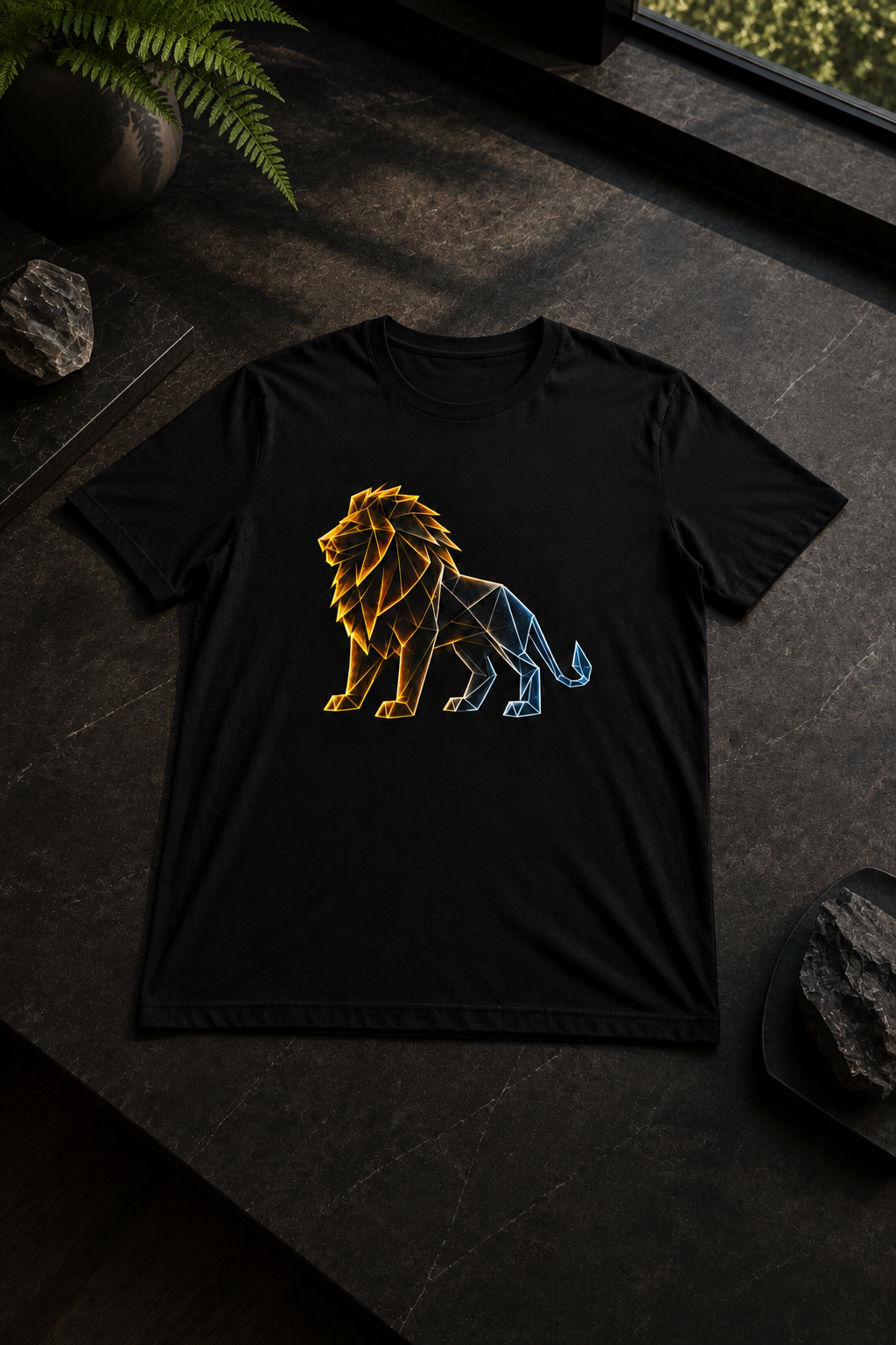 Origami Lion | Presence Instinct T-Shirt