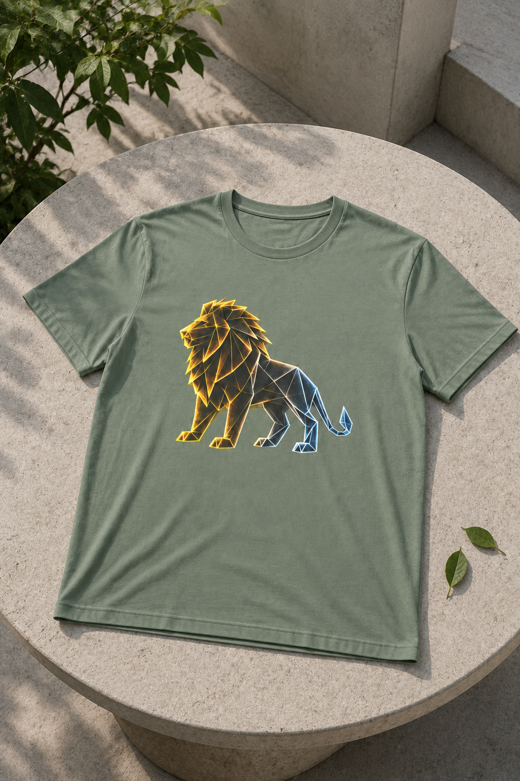 Origami Lion | Presence Instinct T-Shirt