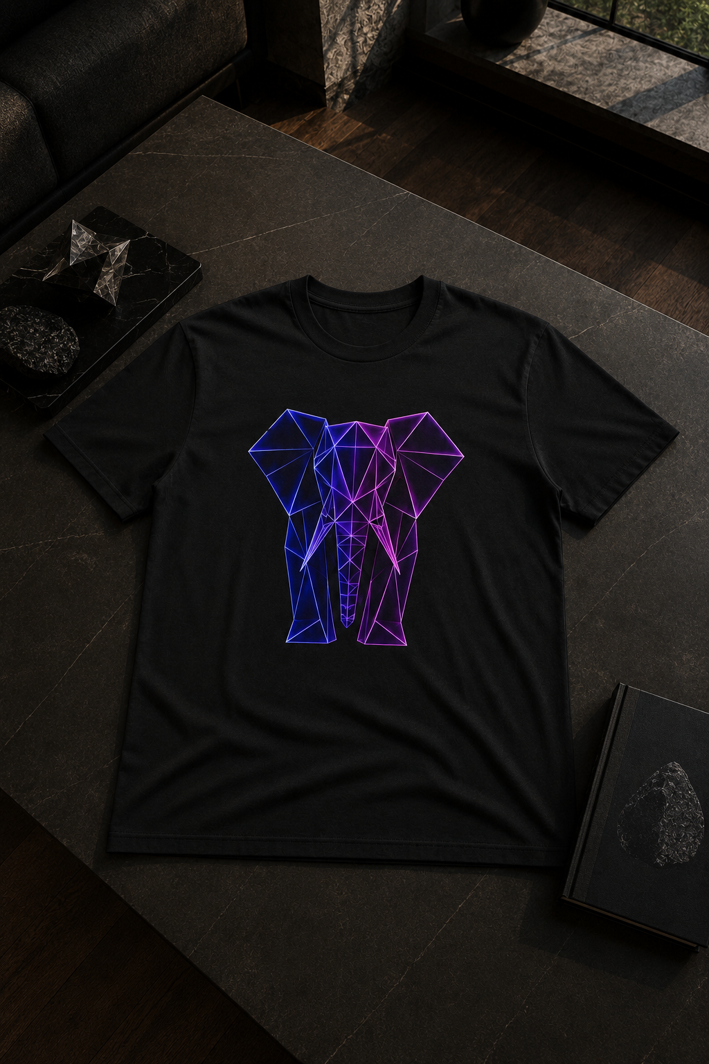 Origamy Elephant T-Shirt | Wisdom Instinct Tee