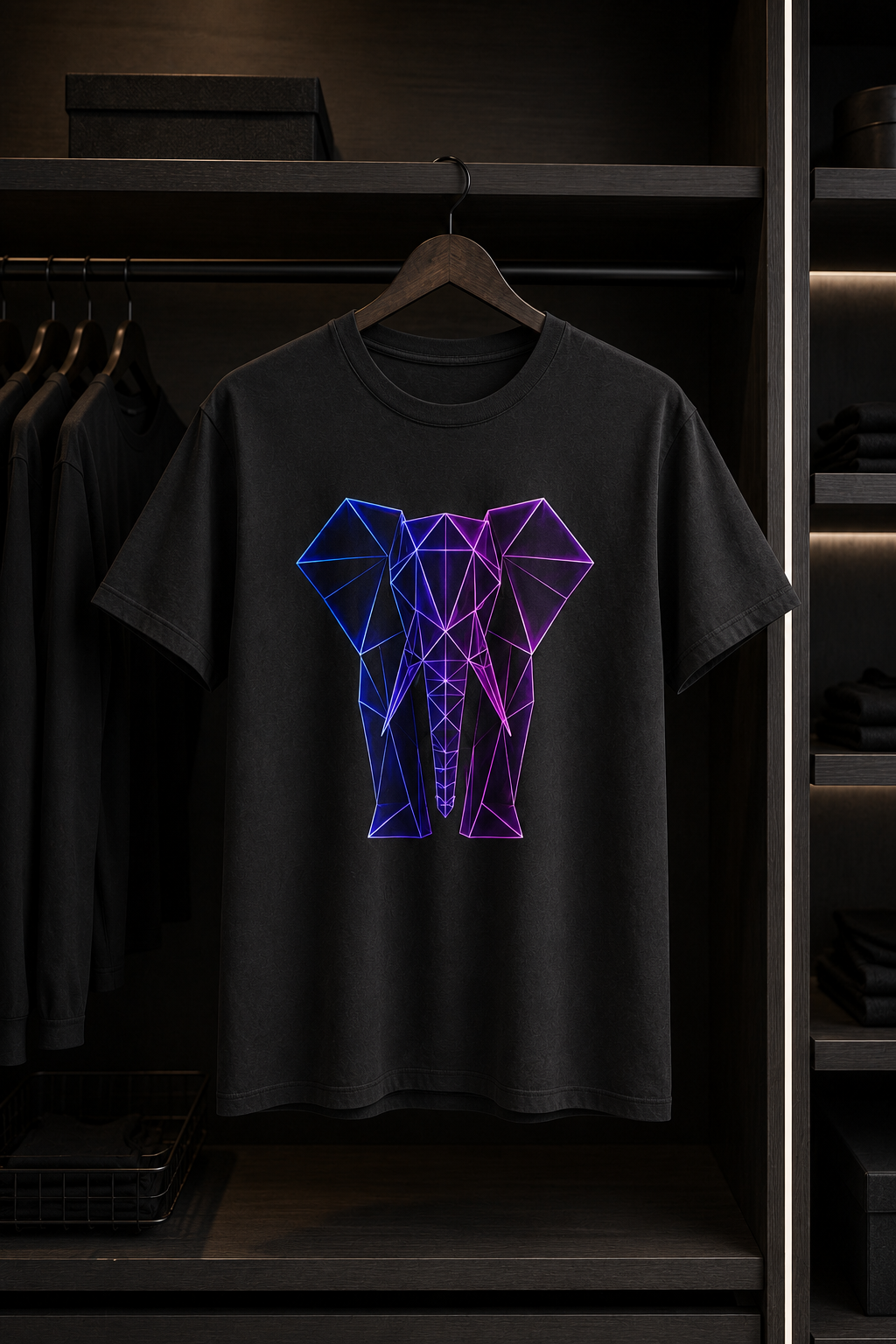 Origamy Elephant T-Shirt | Wisdom Instinct Tee