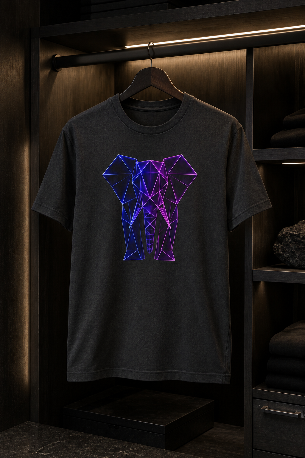 Origamy Elephant T-Shirt | Wisdom Instinct Tee