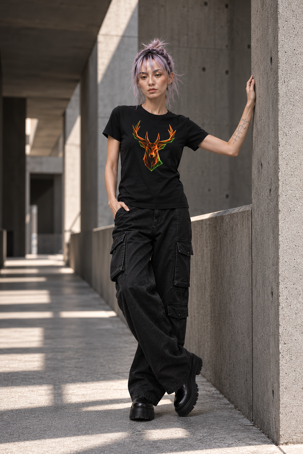 Origami Deer T-Shirt | Freedom Instinct Tee
