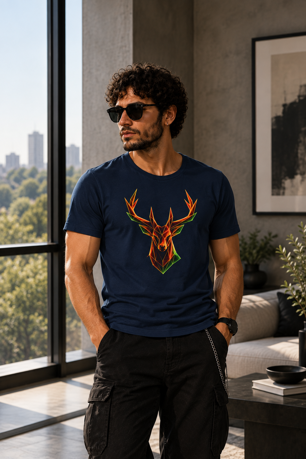 Origami Deer T-Shirt | Freedom Instinct Tee