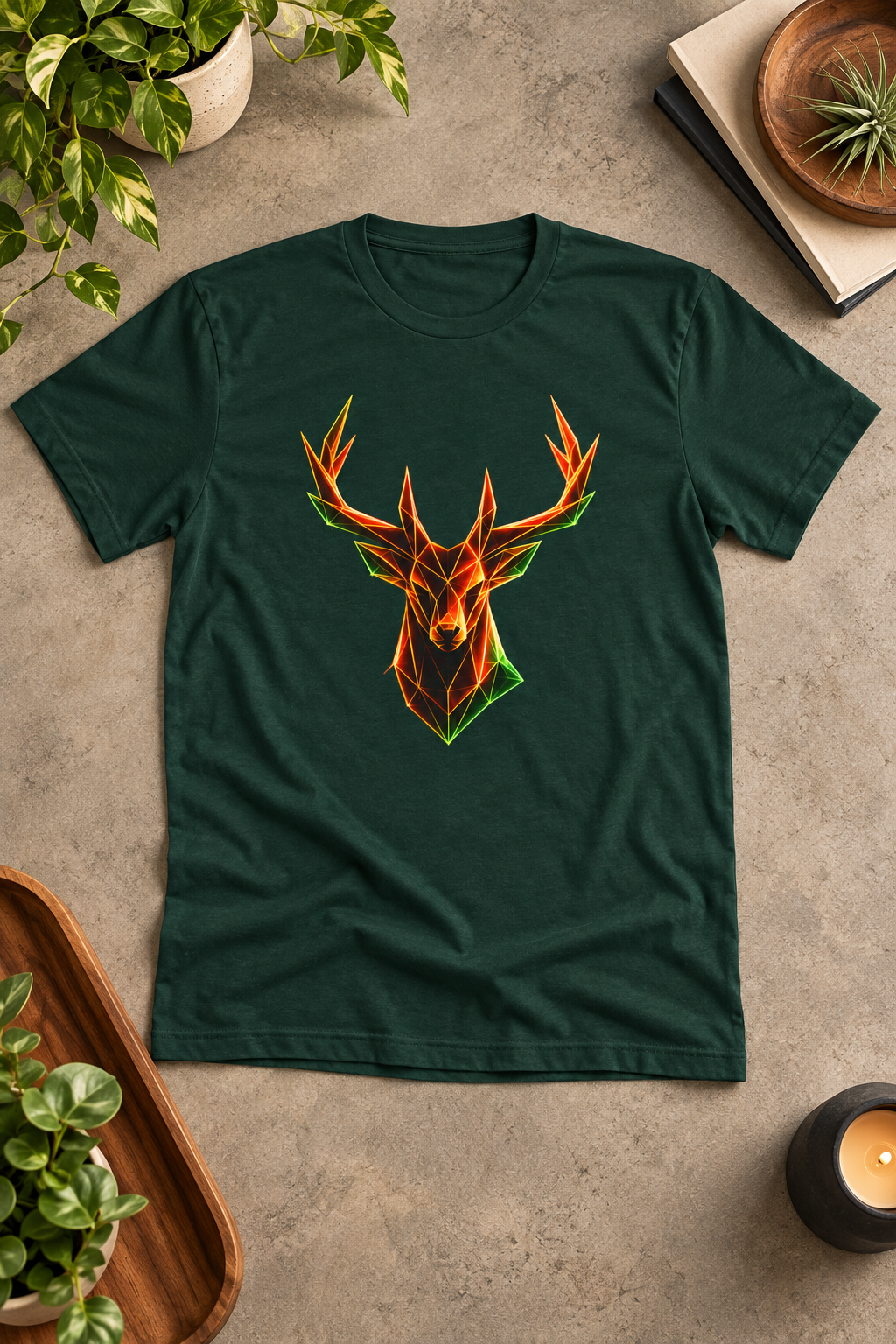 Origami Deer T-Shirt | Freedom Instinct Tee