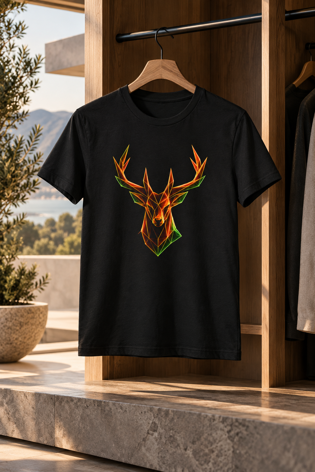 Origami Deer T-Shirt | Freedom Instinct Tee