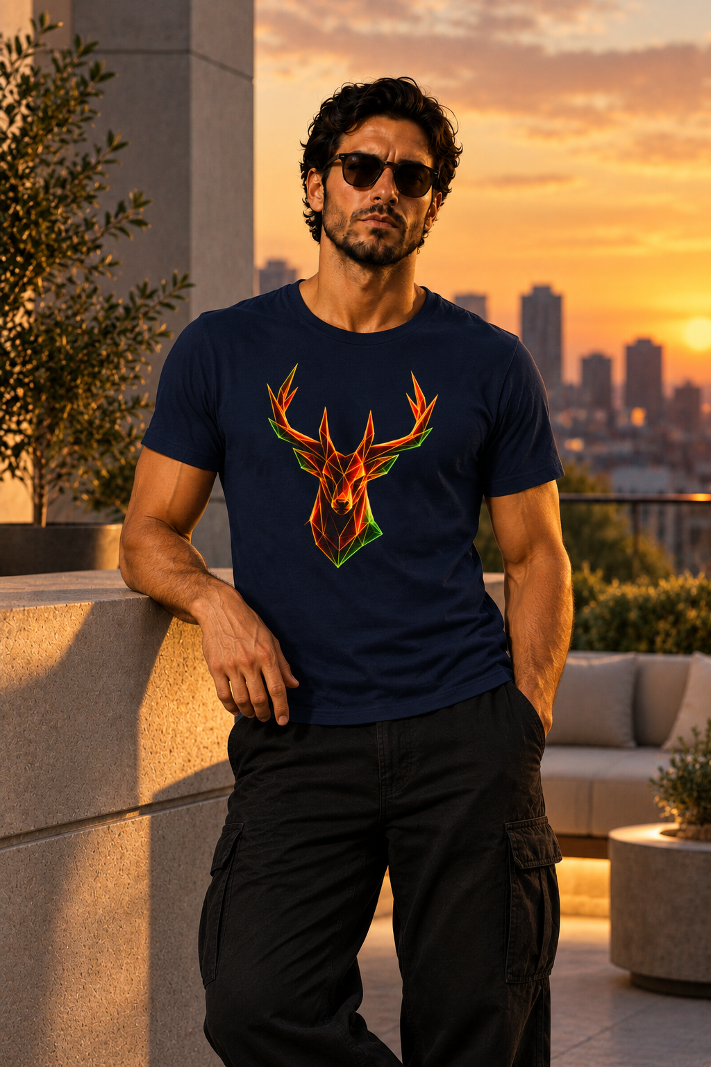 Origami Deer T-Shirt | Freedom Instinct Tee