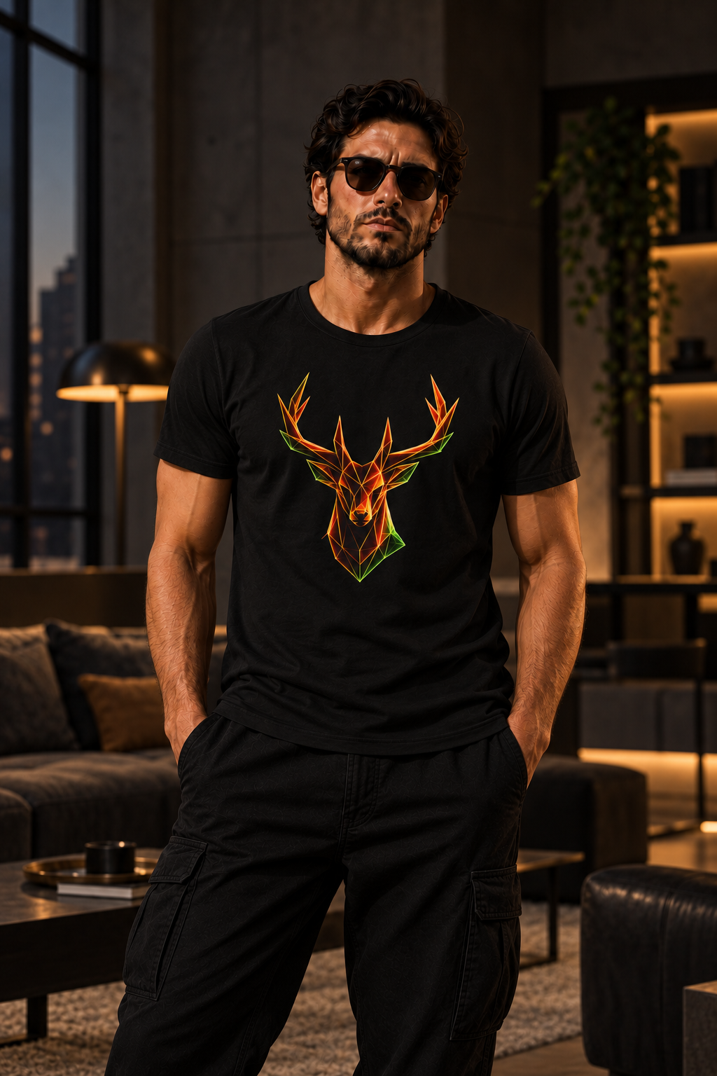 Origami Deer T-Shirt | Freedom Instinct Tee