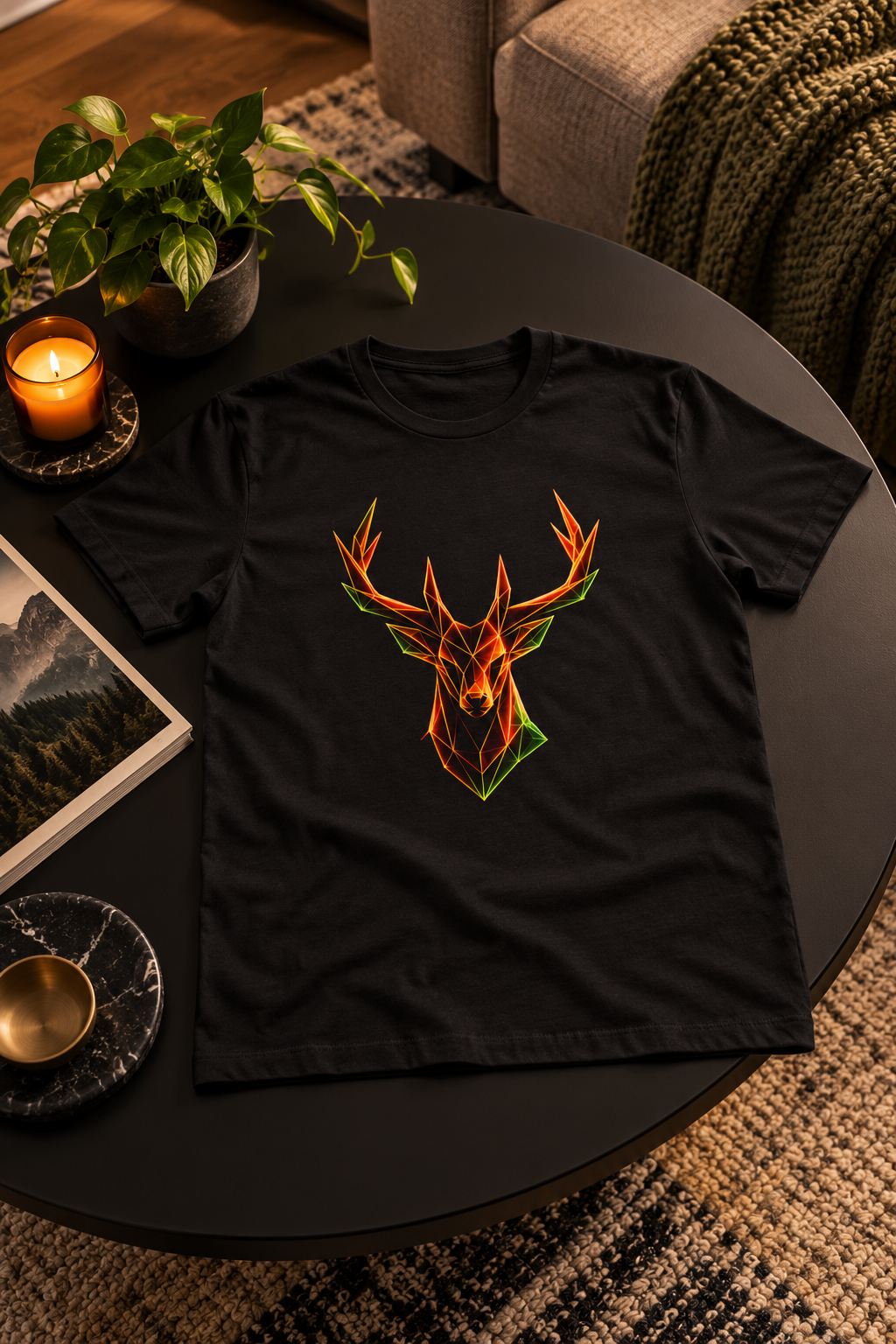 Origami Deer T-Shirt | Freedom Instinct Tee