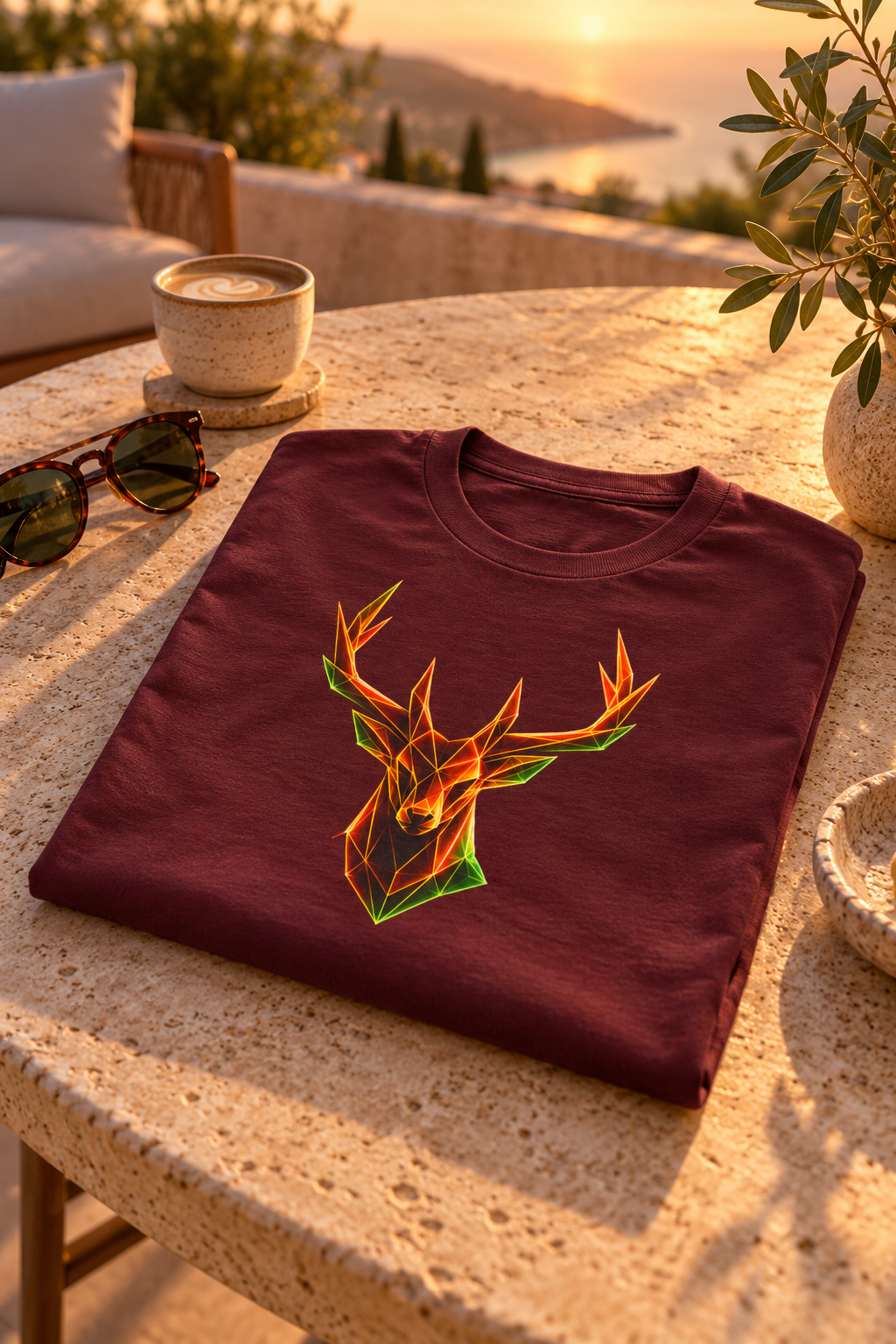 Origami Deer T-Shirt | Freedom Instinct Tee