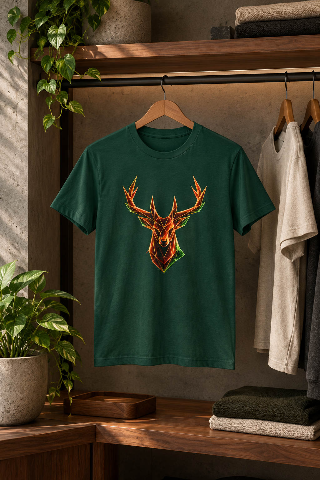 Origami Deer T-Shirt | Freedom Instinct Tee