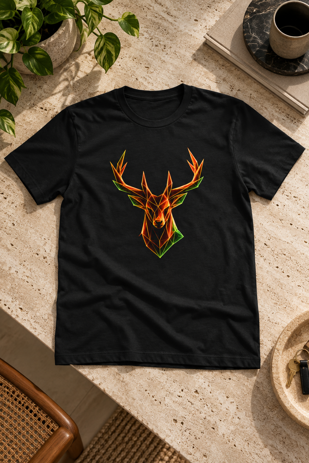 Origami Deer T-Shirt | Freedom Instinct Tee