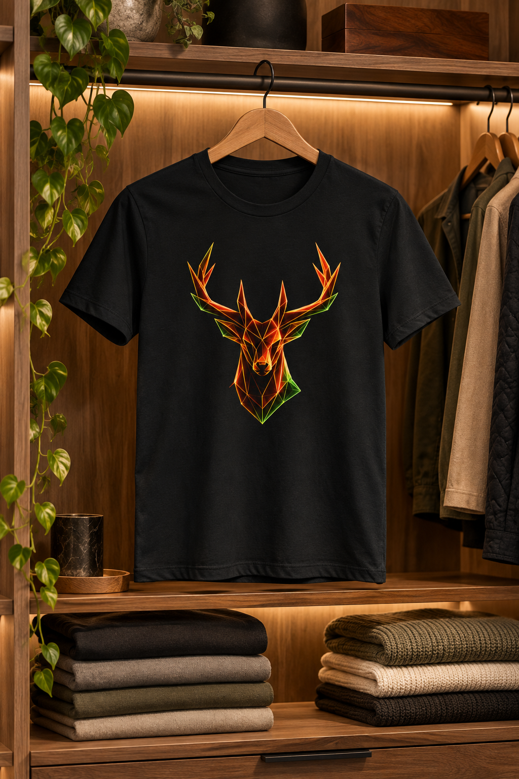 Origami Deer T-Shirt | Freedom Instinct Tee