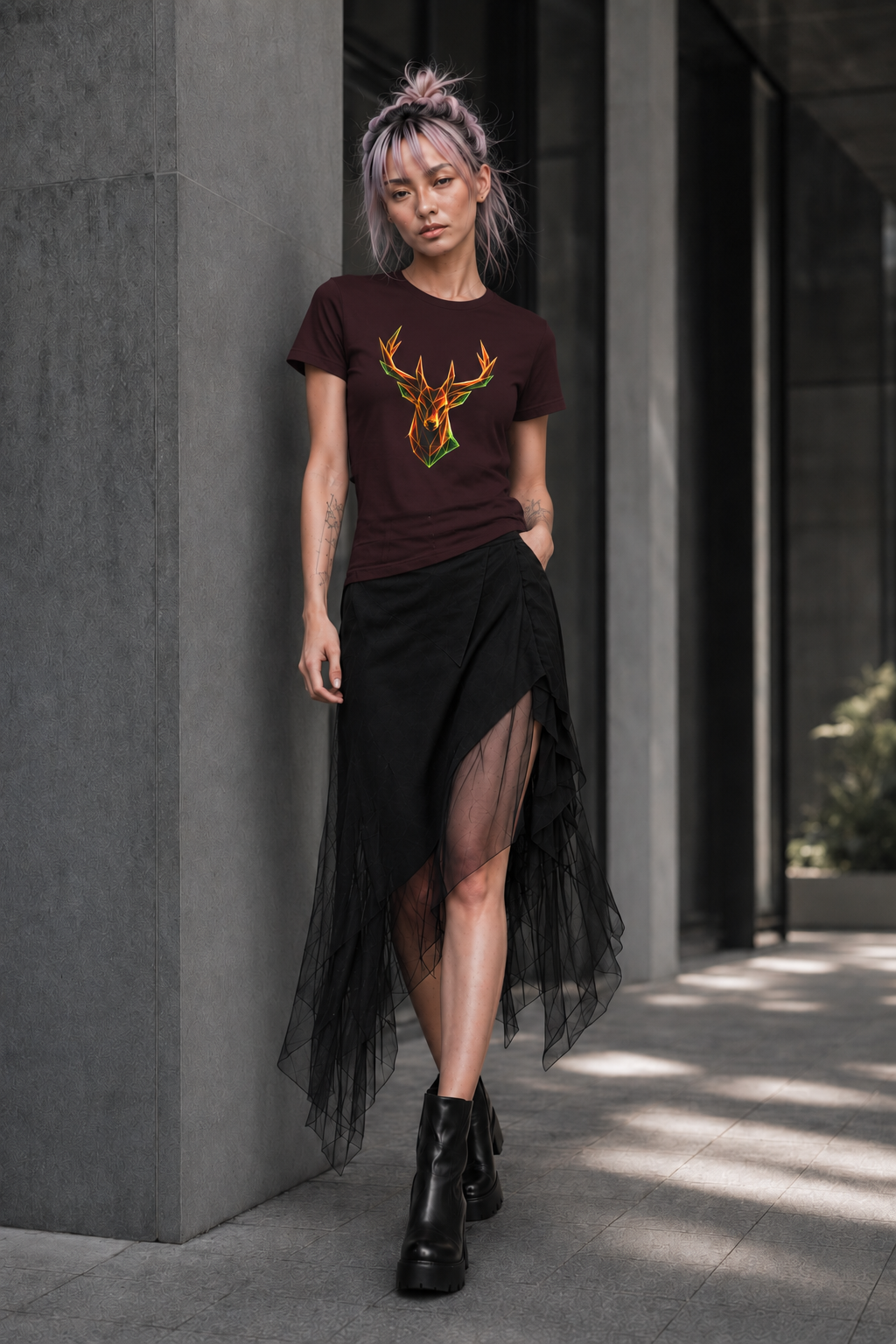 Origami Deer T-Shirt | Freedom Instinct Tee