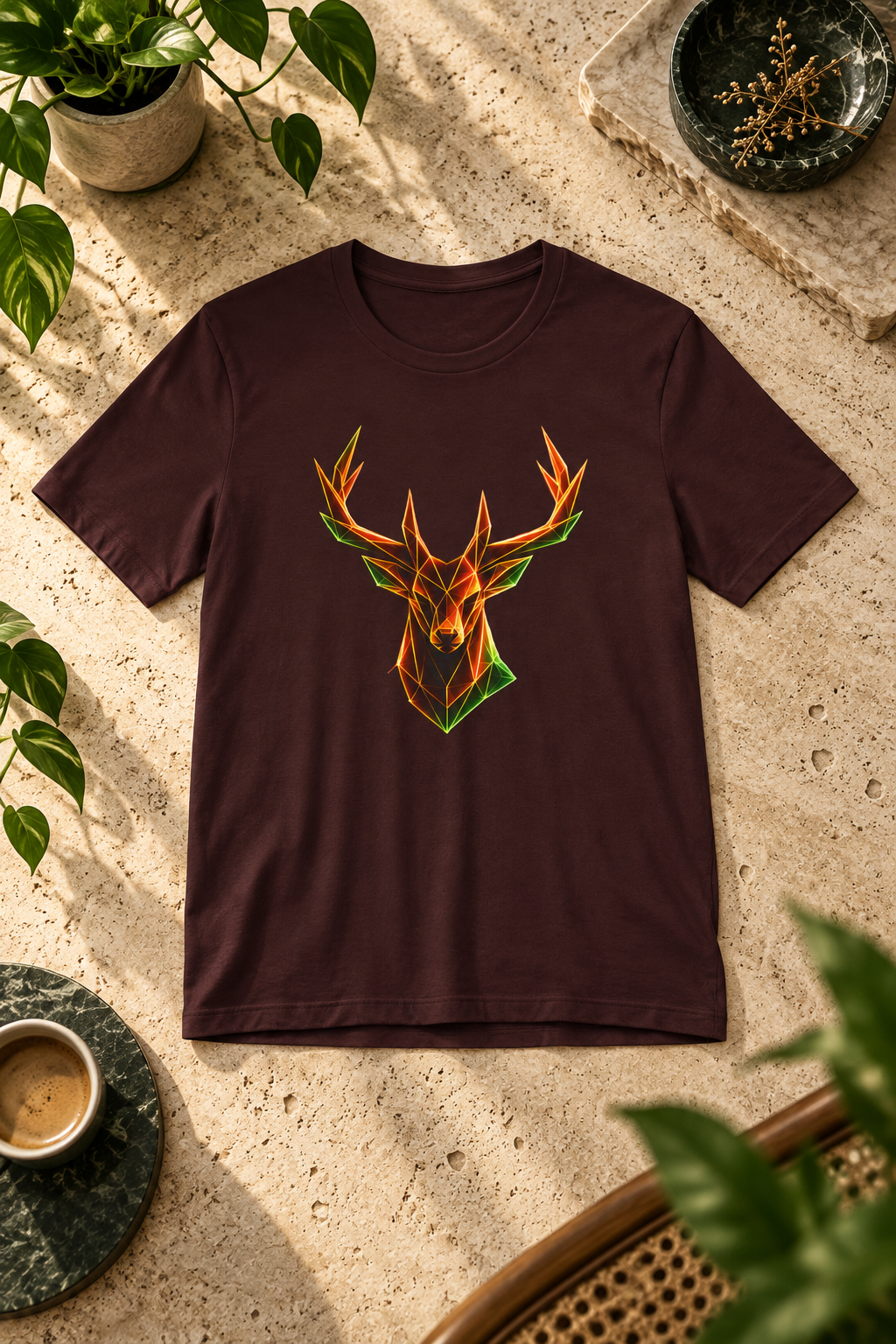 Origami Deer T-Shirt | Freedom Instinct Tee