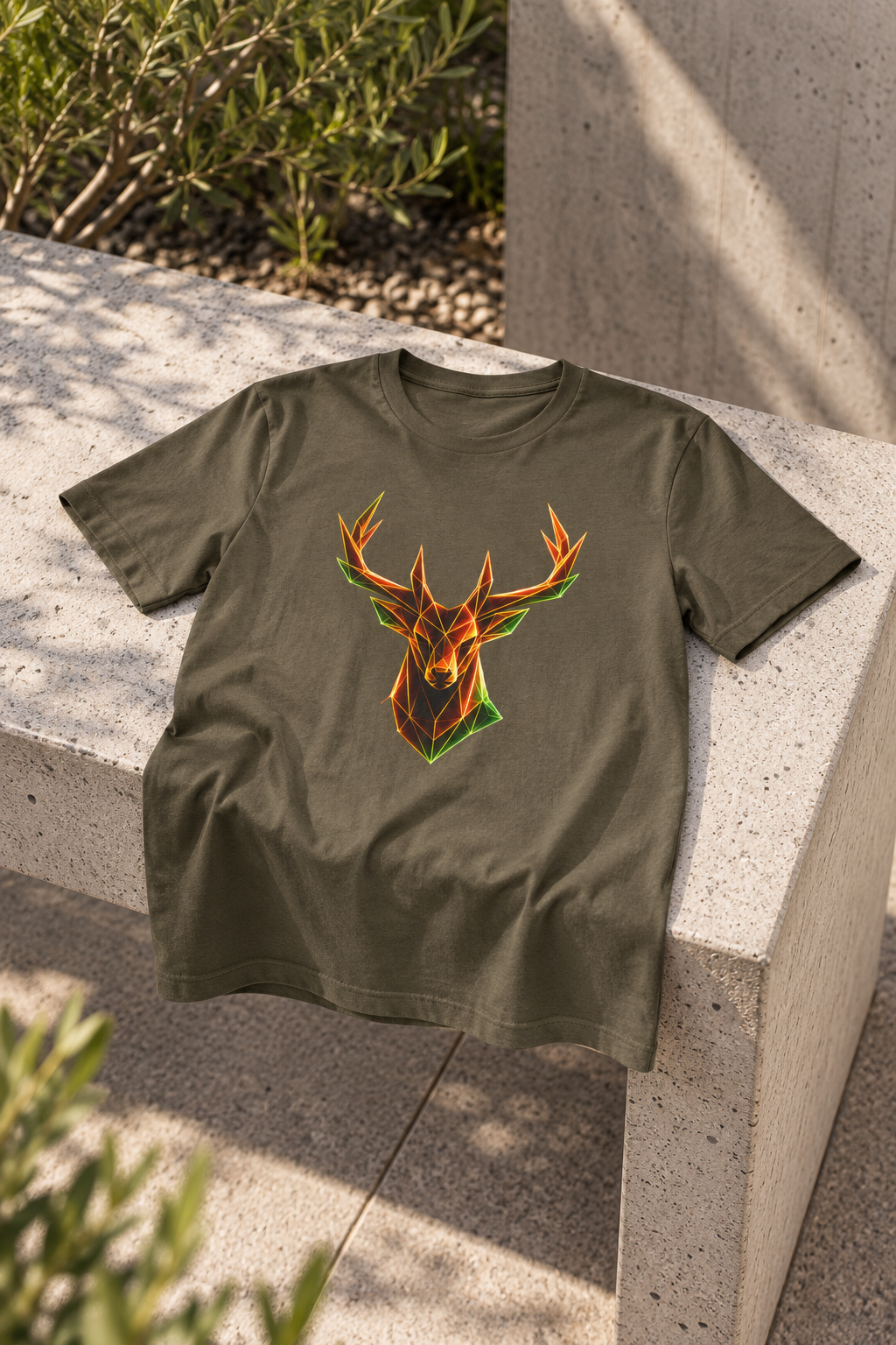 Origami Deer T-Shirt | Freedom Instinct Tee