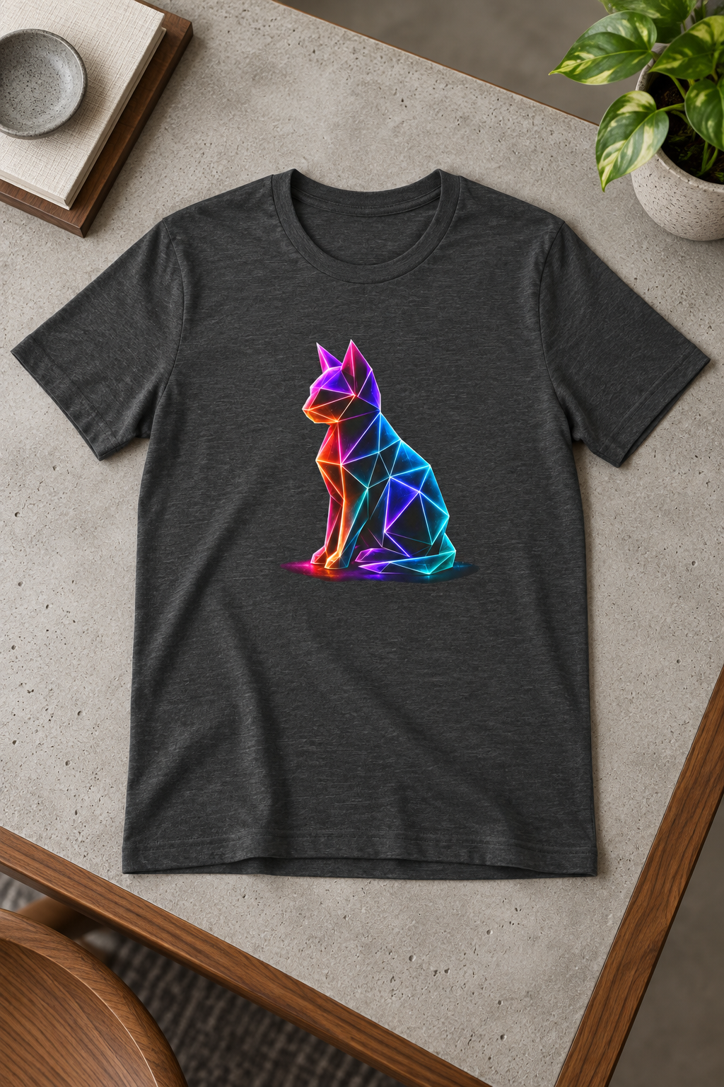Origami Cat Shirt. Authenticity Instinct Tee